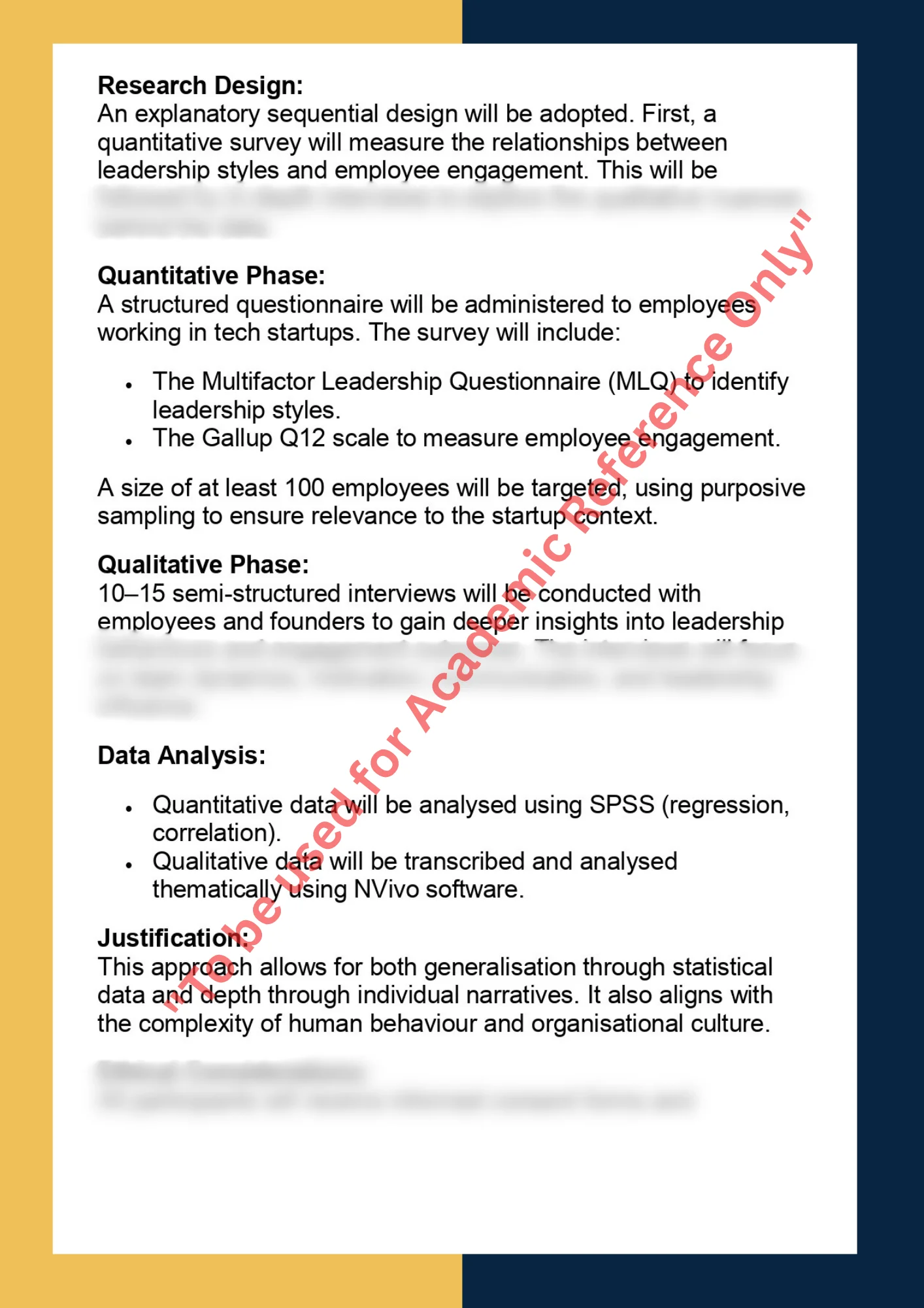 MGMT7100- Management Thesis 4
