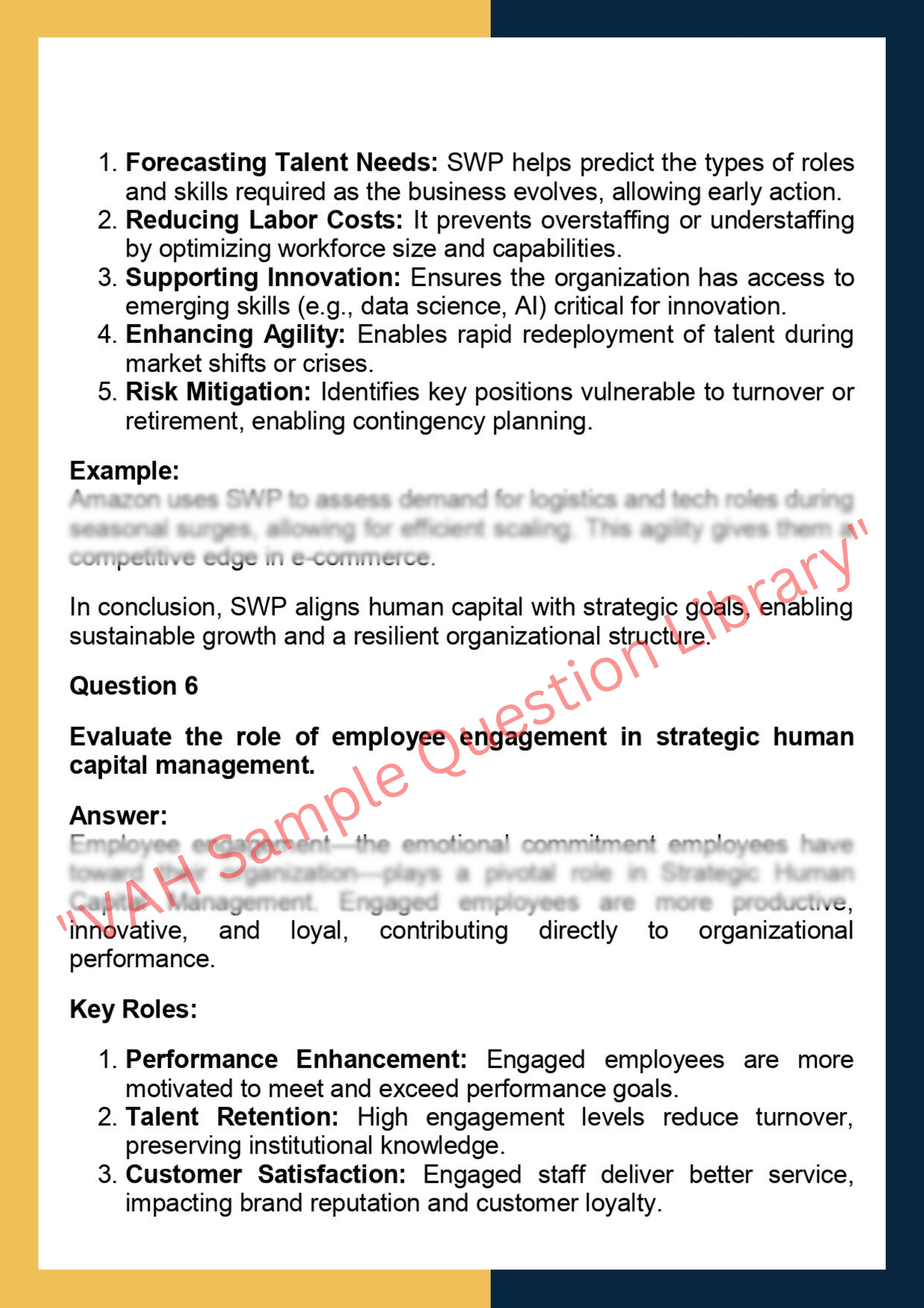 HRMT6020–  Strategic Human Capital  Management 4