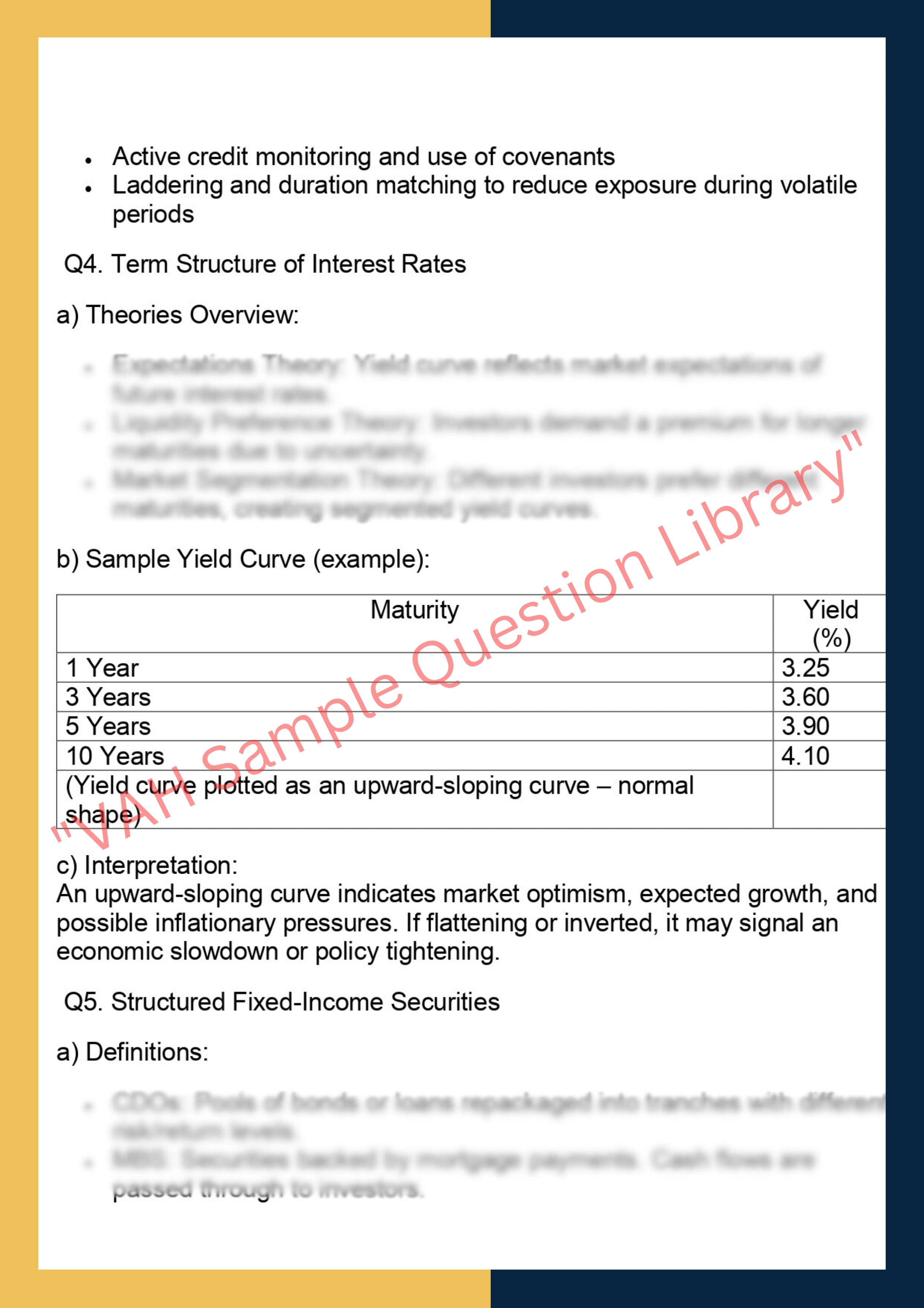 FINC6010 -  Fixed-Income Securities 4