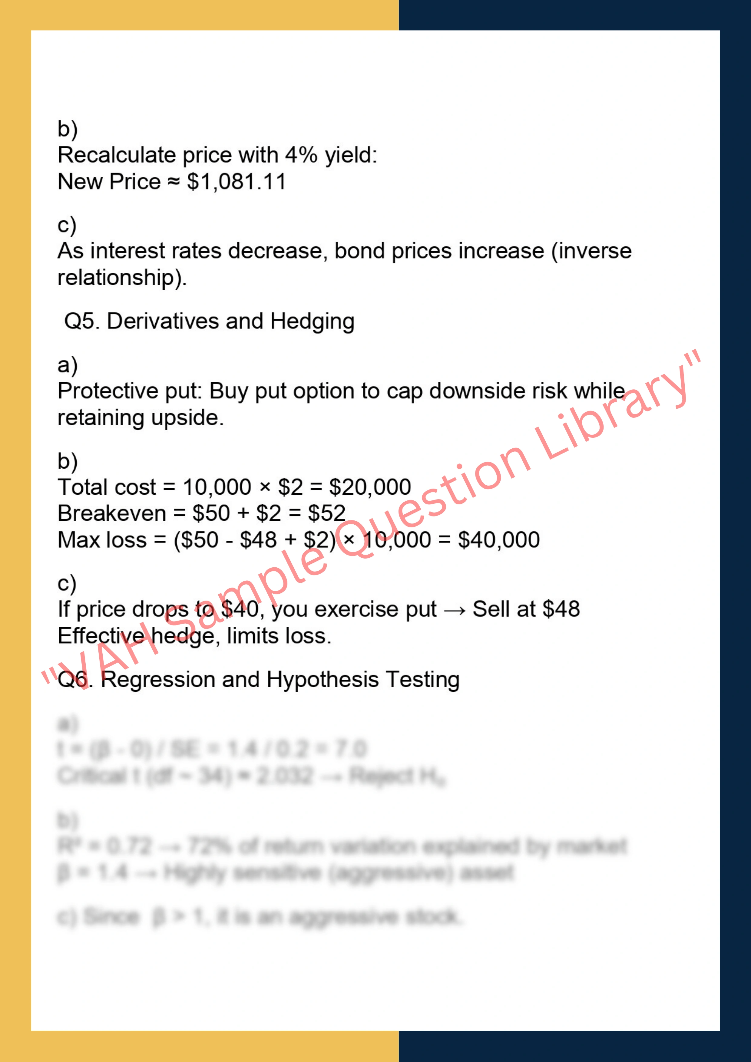 FINC6012 - Quantitative Methods in Finance 4
