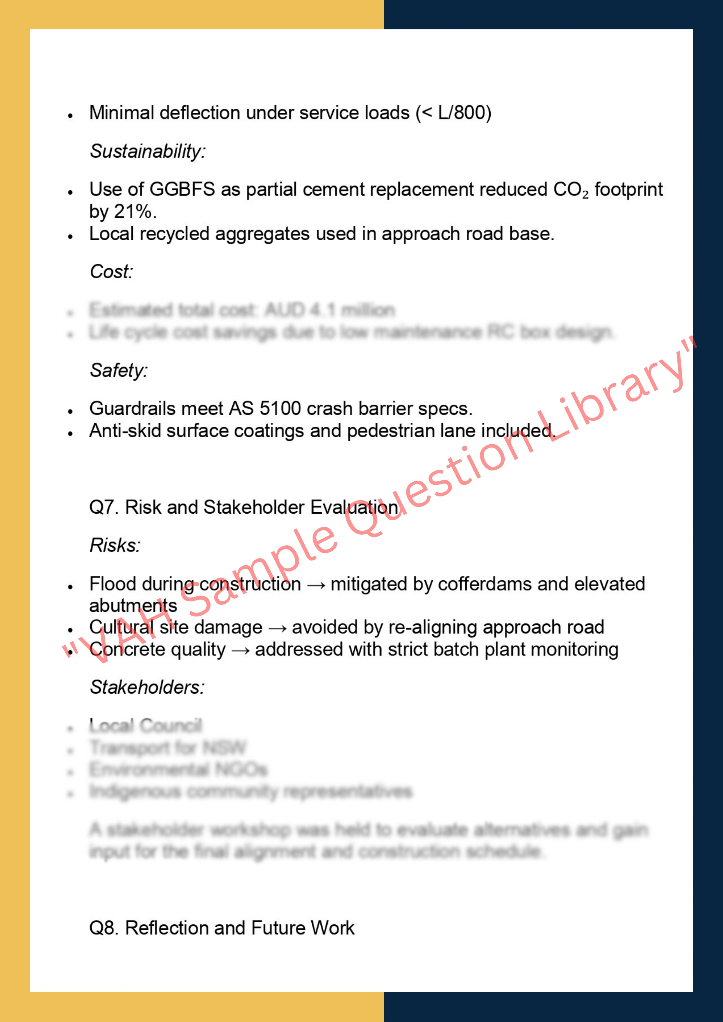 CIVL7100: Civil Engineering Design Project 4