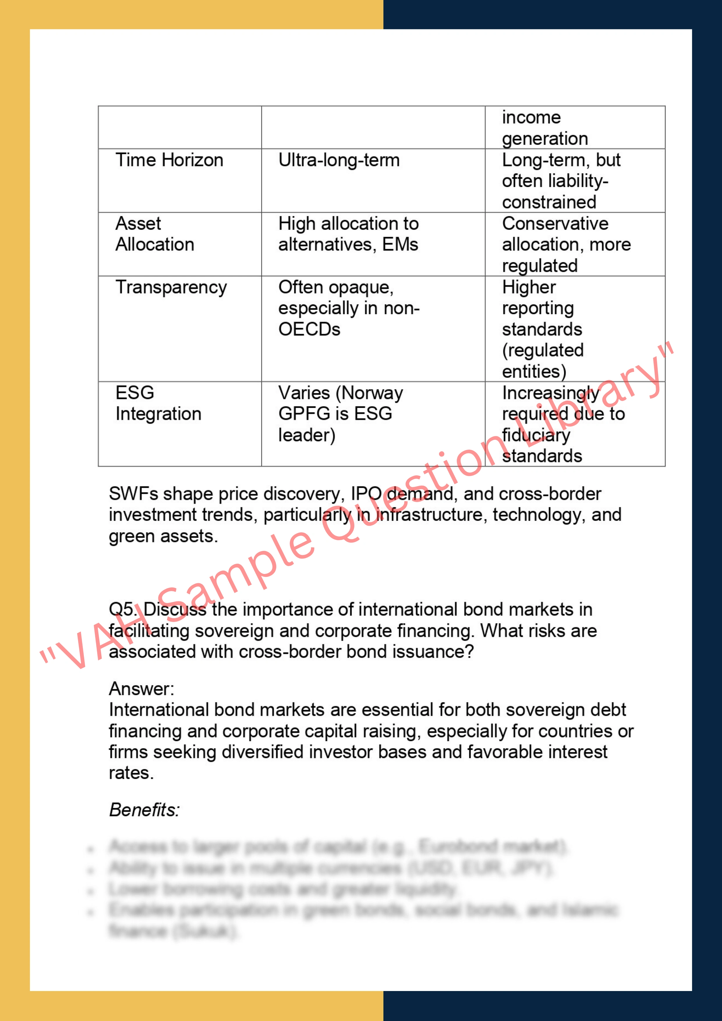 FINC6027 –  Global Capital Markets 4