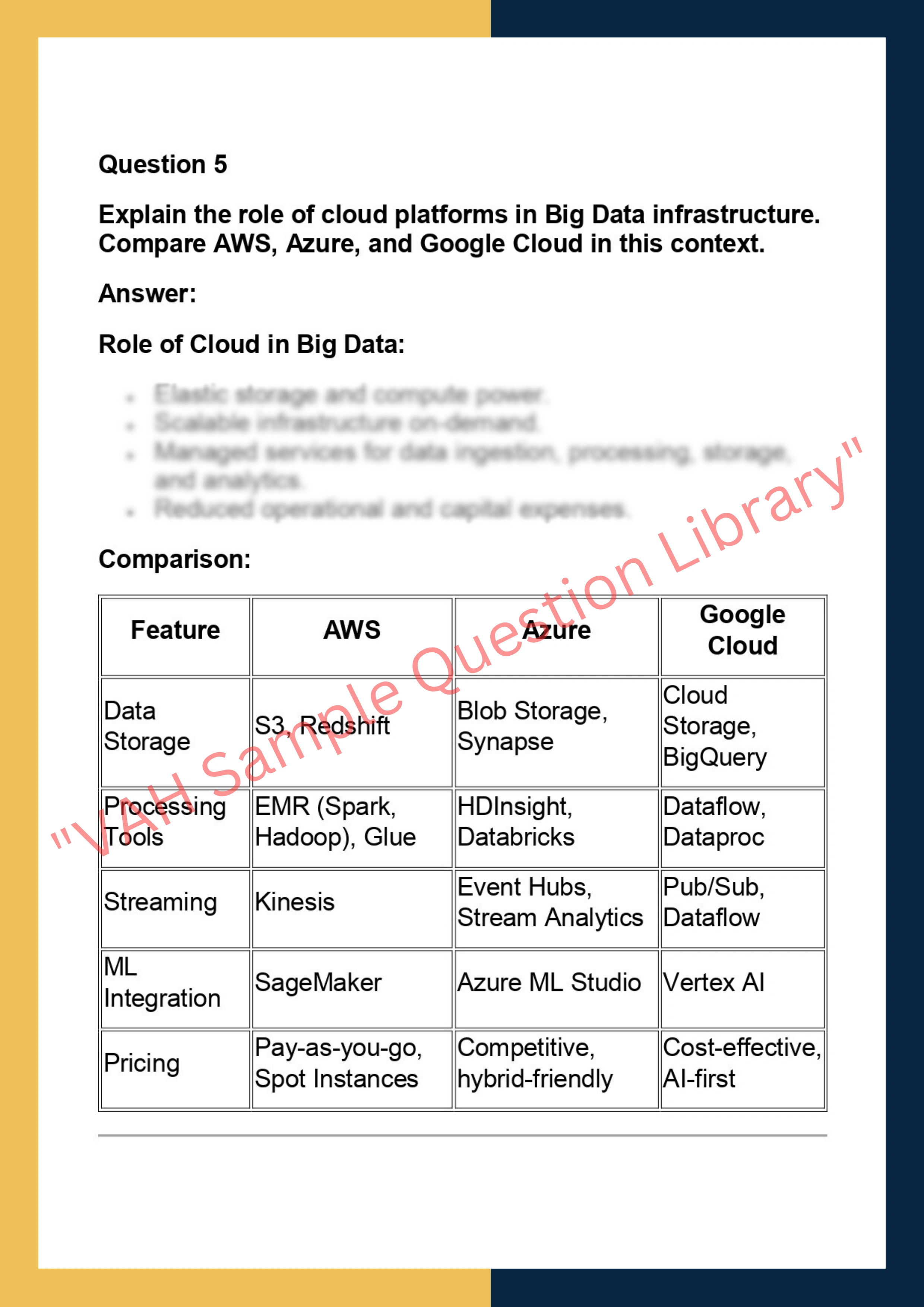 DSCE6003 – Big Data Management &  Infrastructure 4