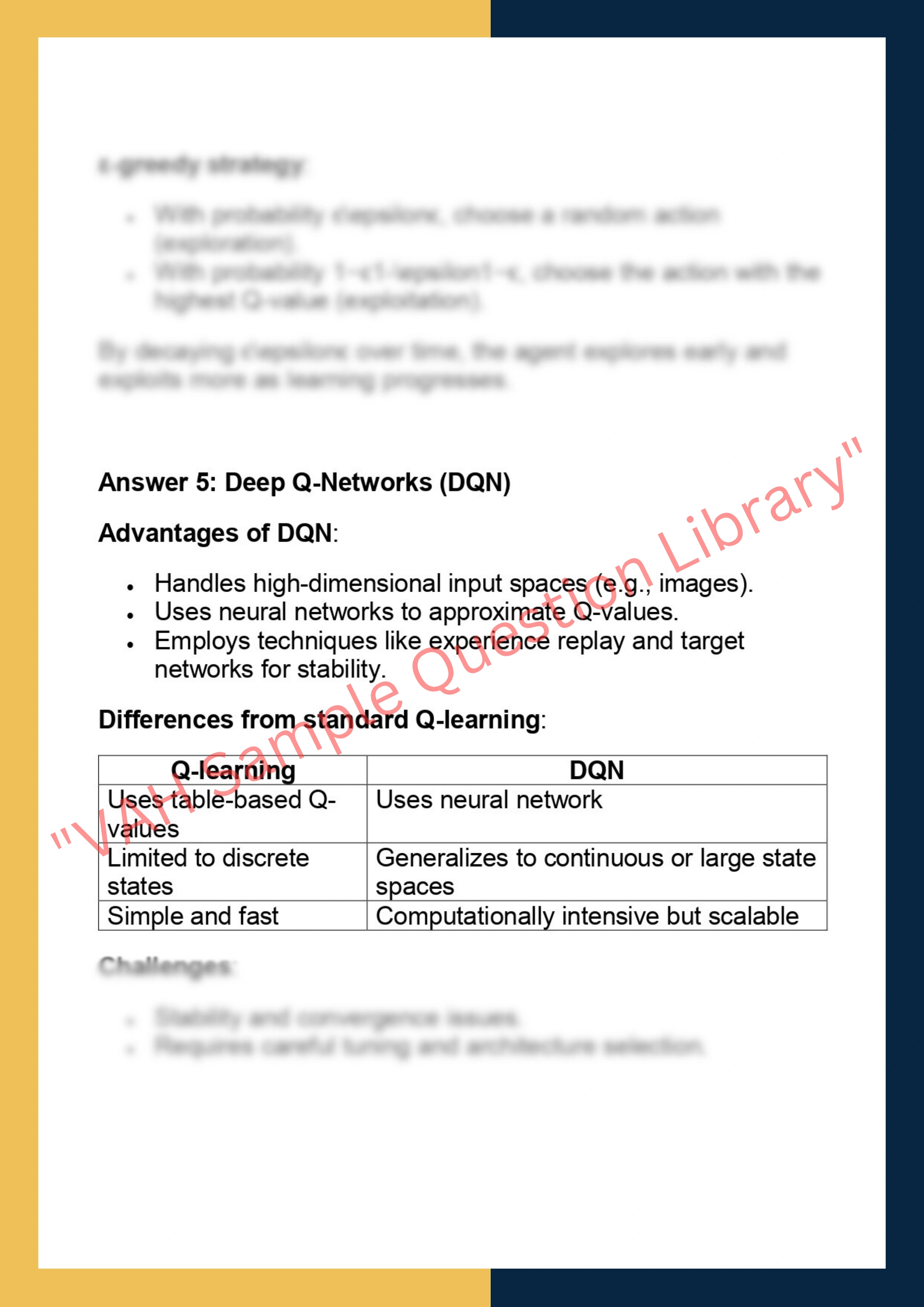 DS5010 – Reinforcement Learning & Agent-Based Modelling 4