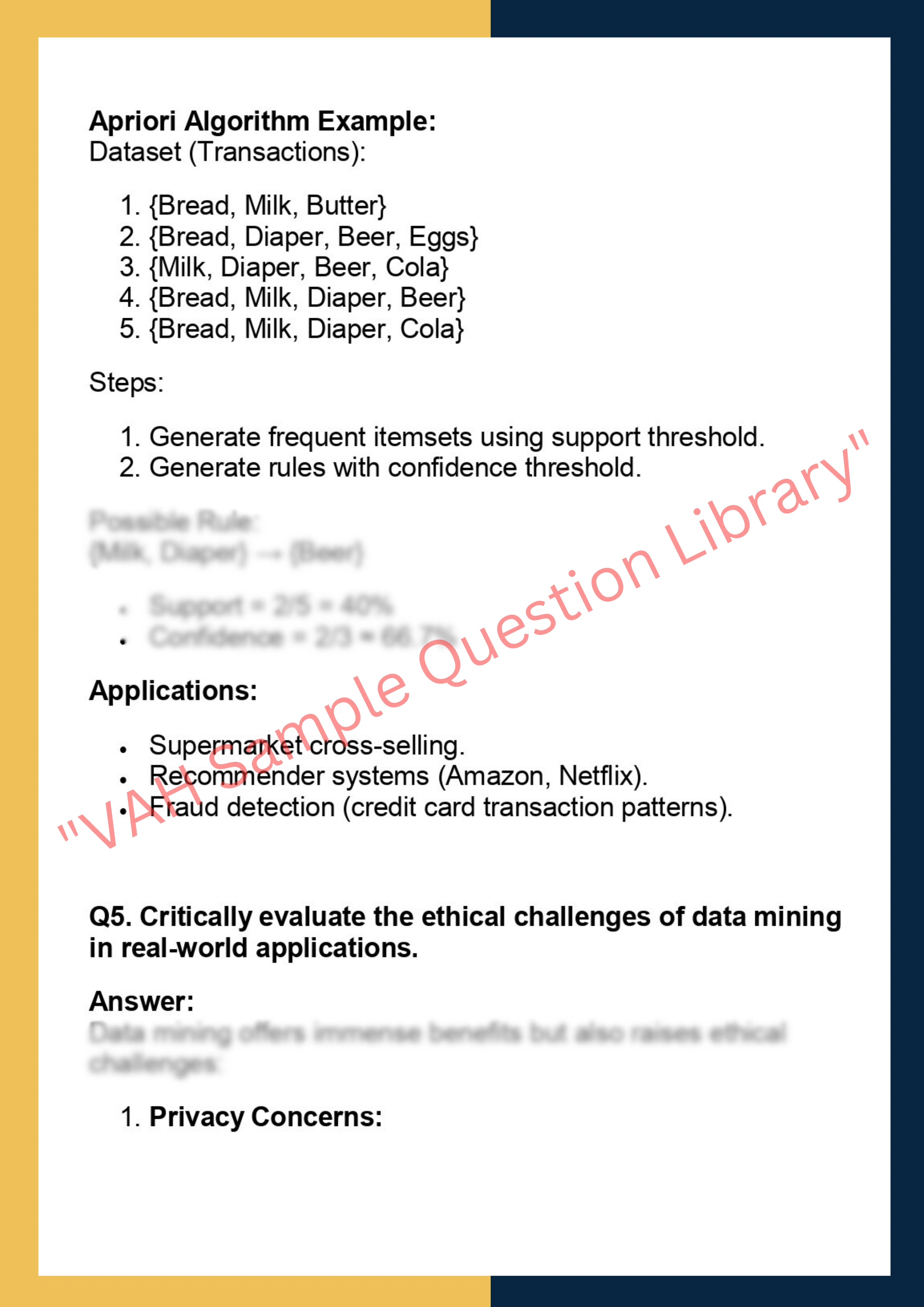 ECS607U –  Data Mining 4