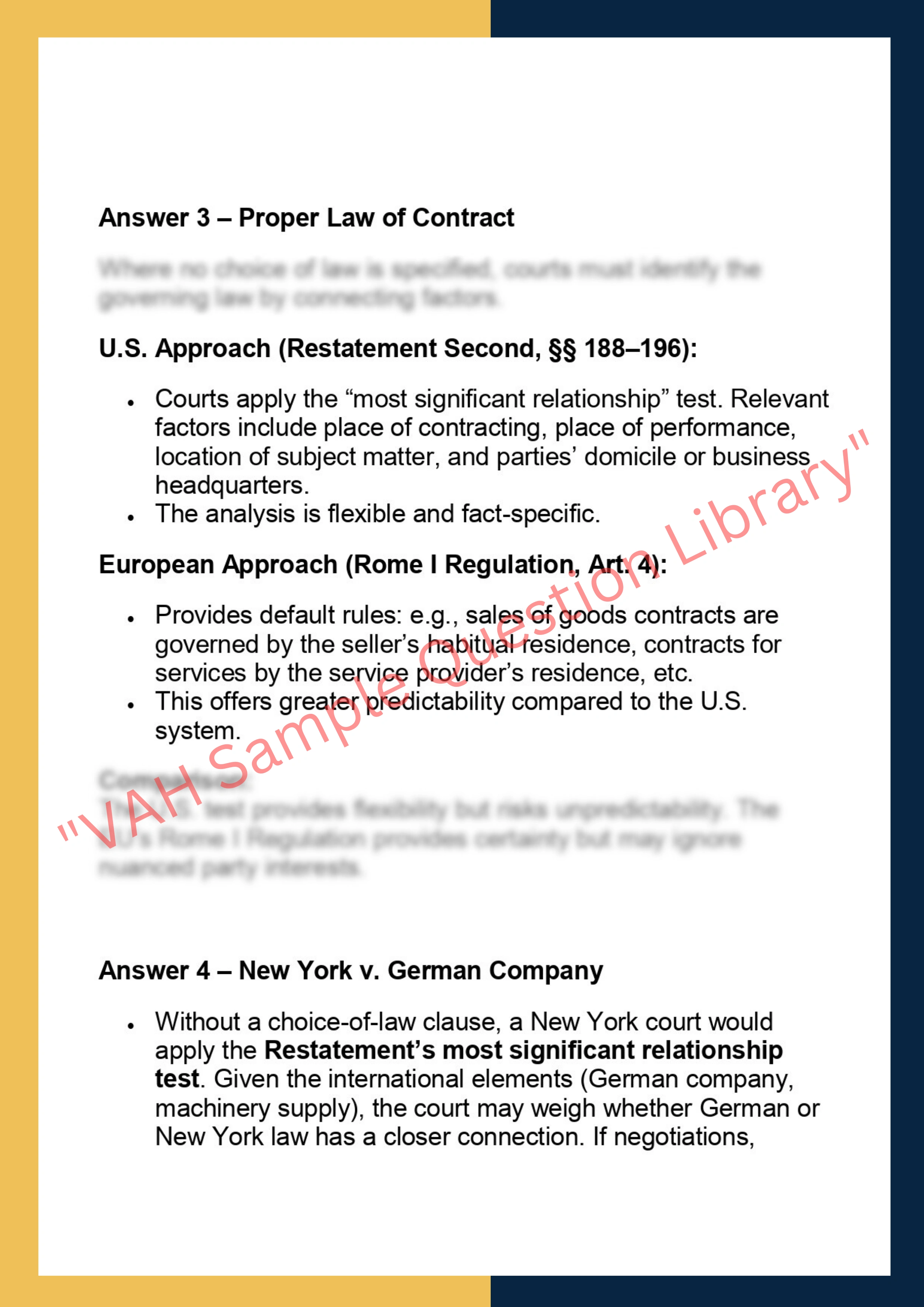 SOLM046– Commercial Conflict of Laws 4