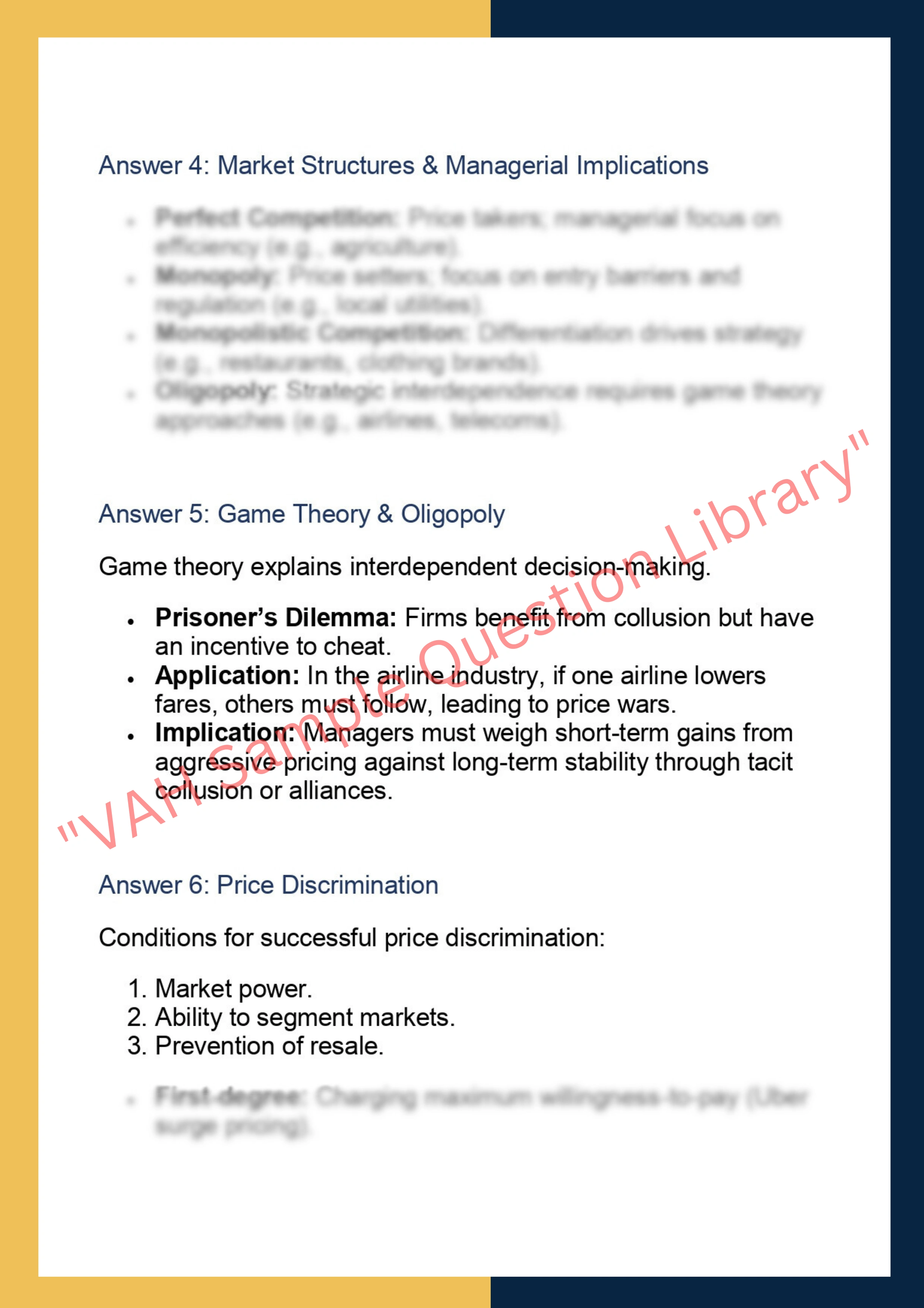 ECON7035  Managerial Economics 4