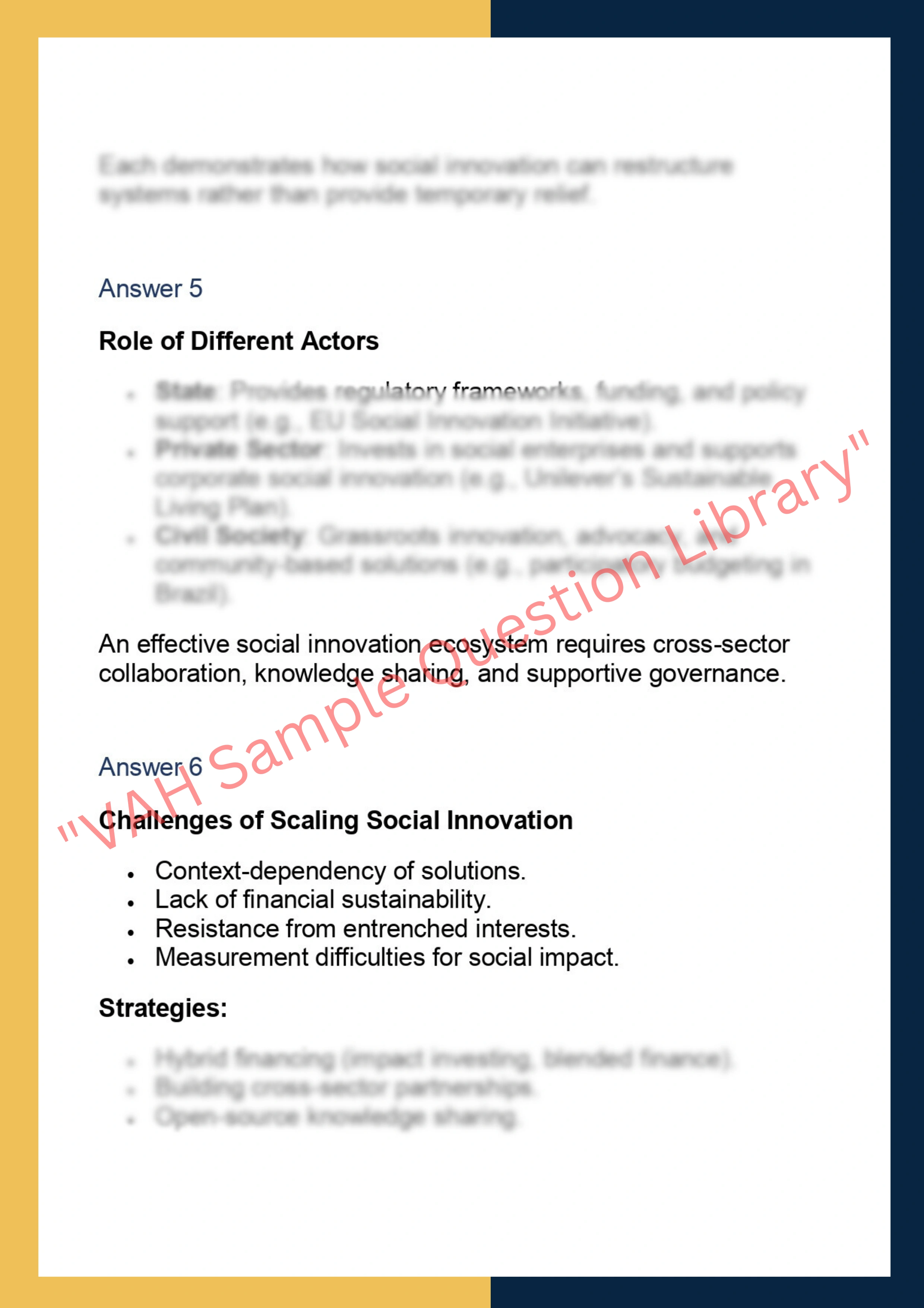 SOCI7200 – Social Innovation & Development 4