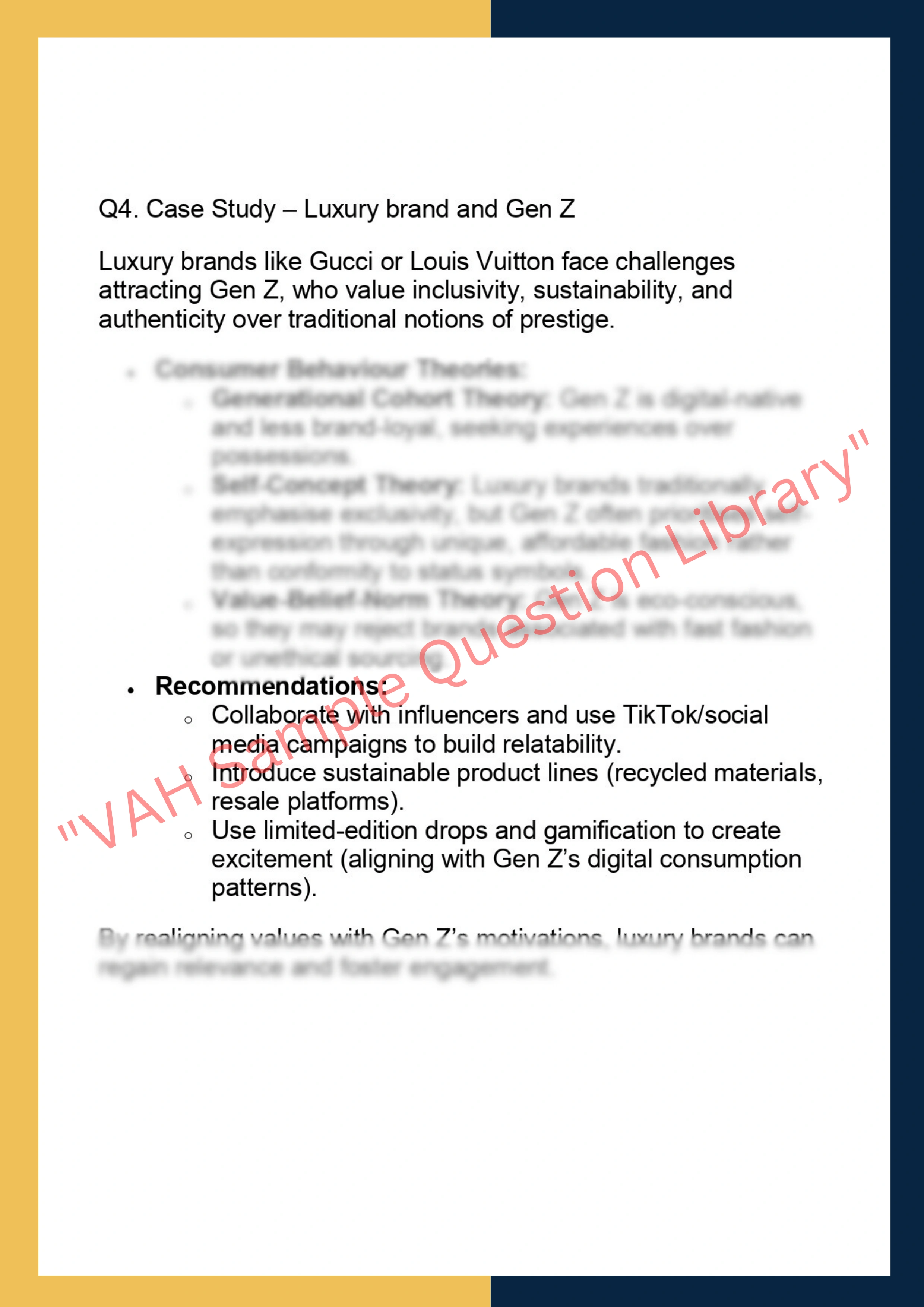 MKTG6002  – Consumer Behaviour 4