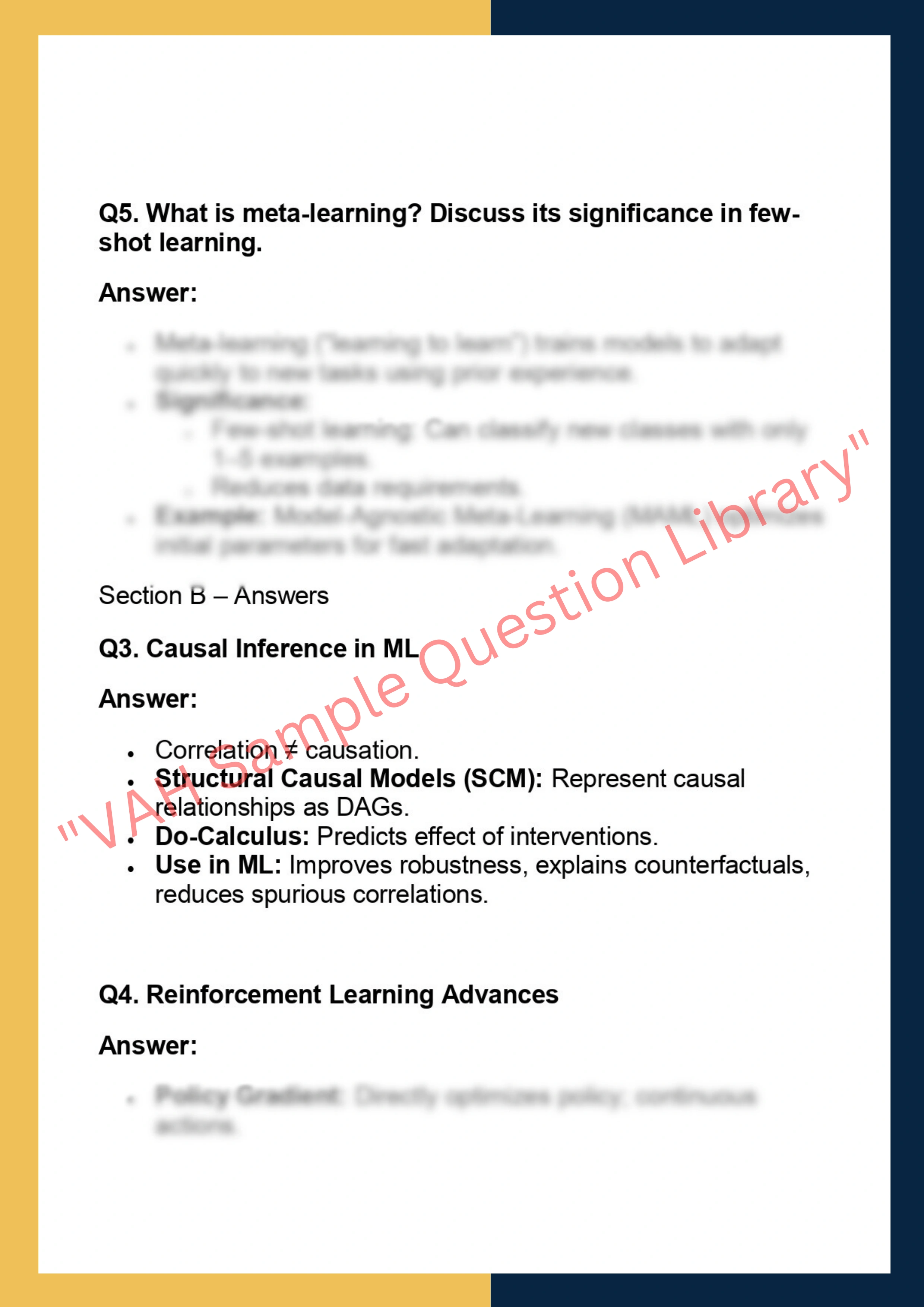 CSE 291– Advanced Topics in Machine  Learning 4