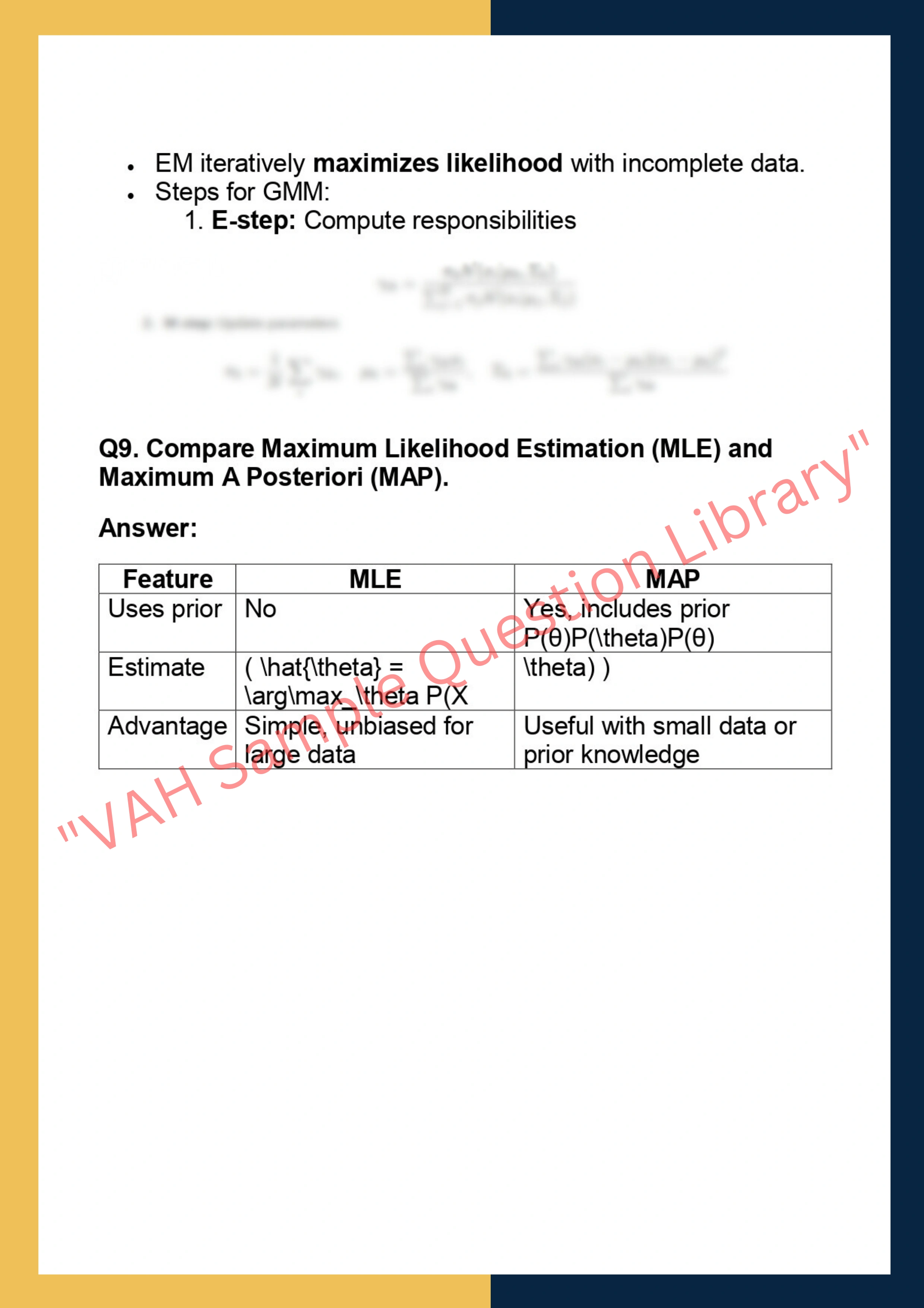 ECE 657 – Pattern Recognition and Machine  Learning 4