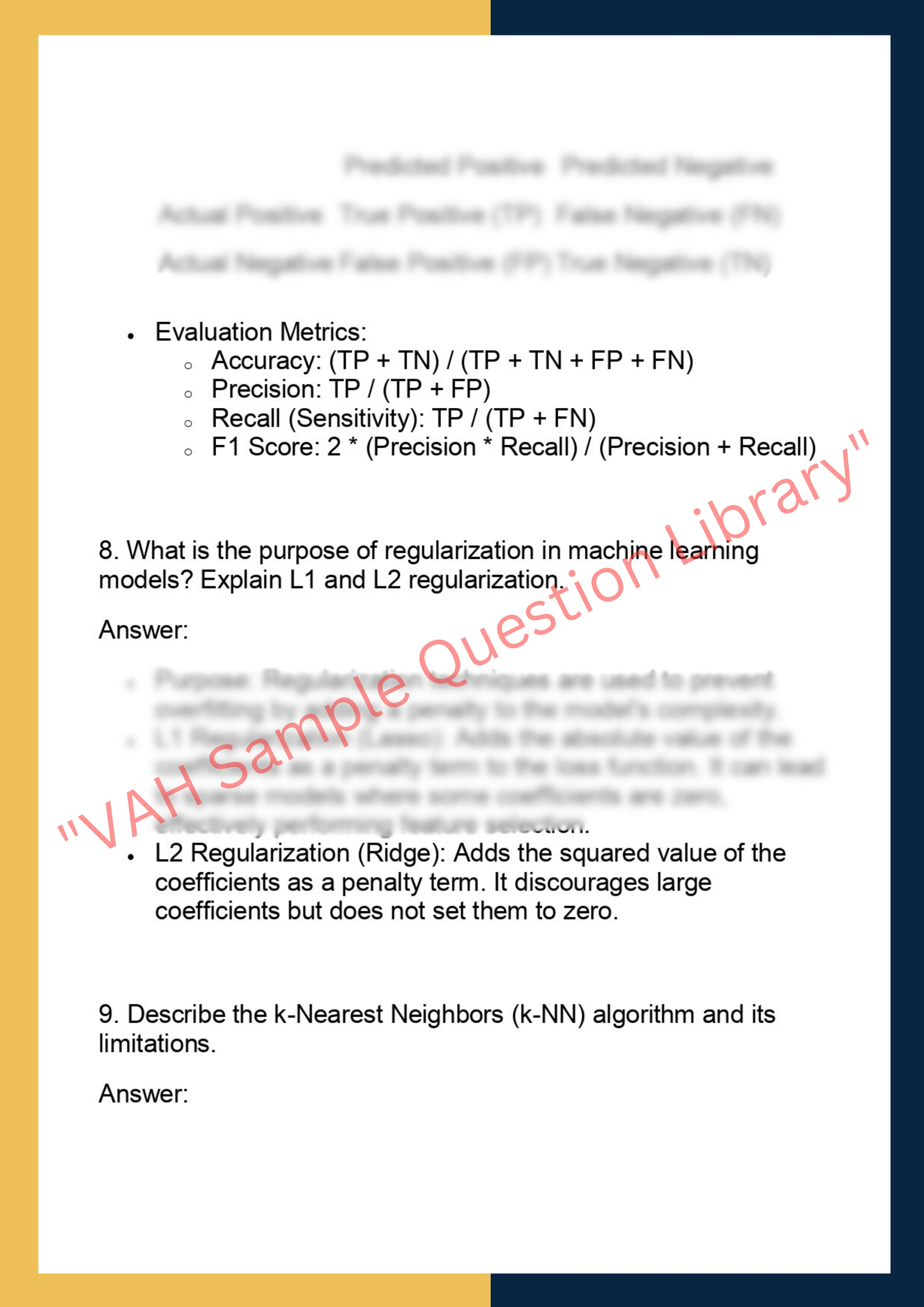 COMP1816  Machine Learning 4