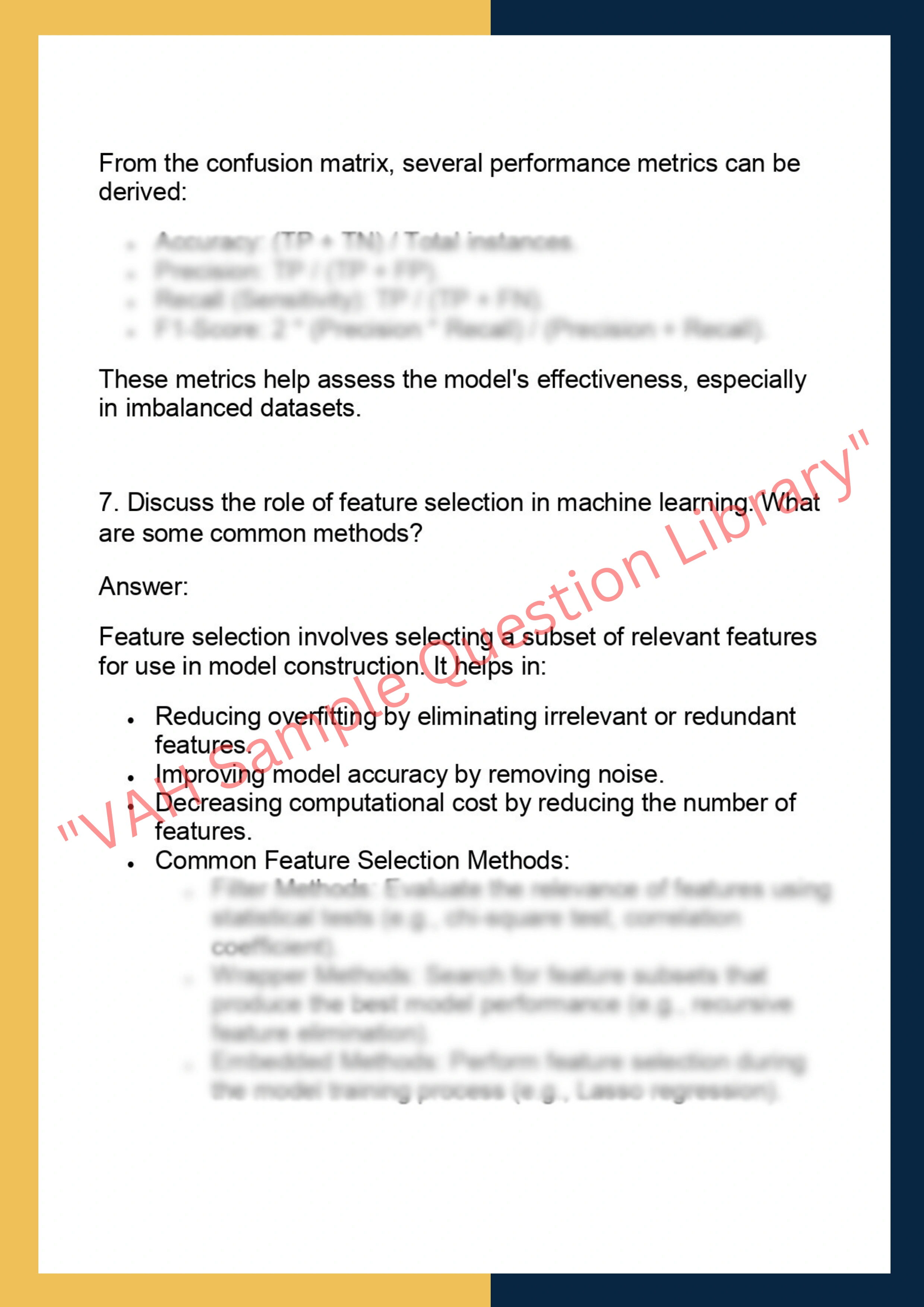 COMP90049 – Introduction to Machine Learning 4