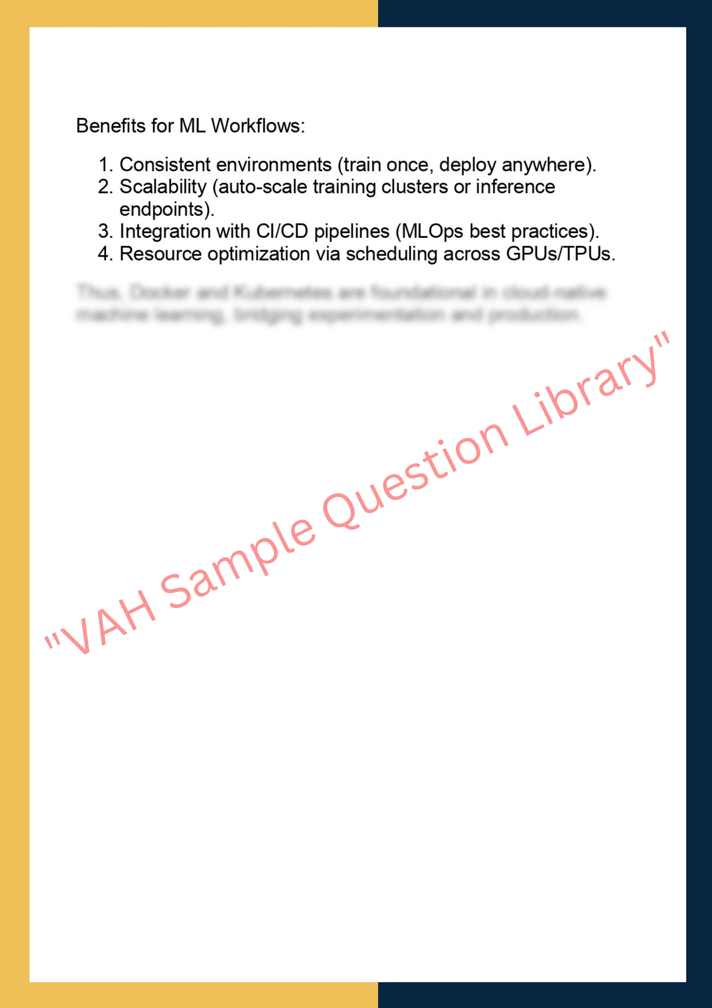 COMP5310 – Cloud Computing and Machine  Learning 4