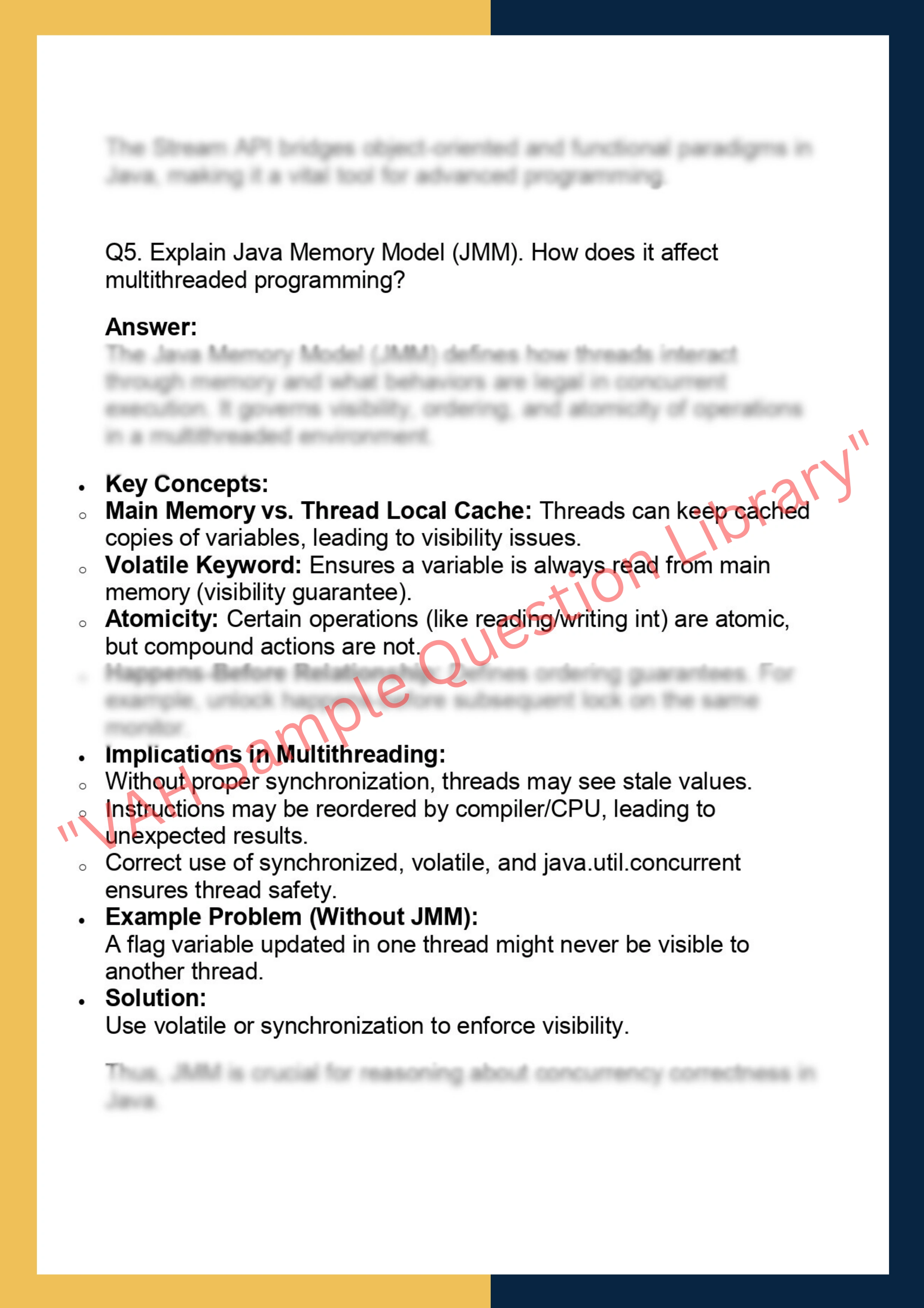 AJP601 – Advanced Java Programming 4