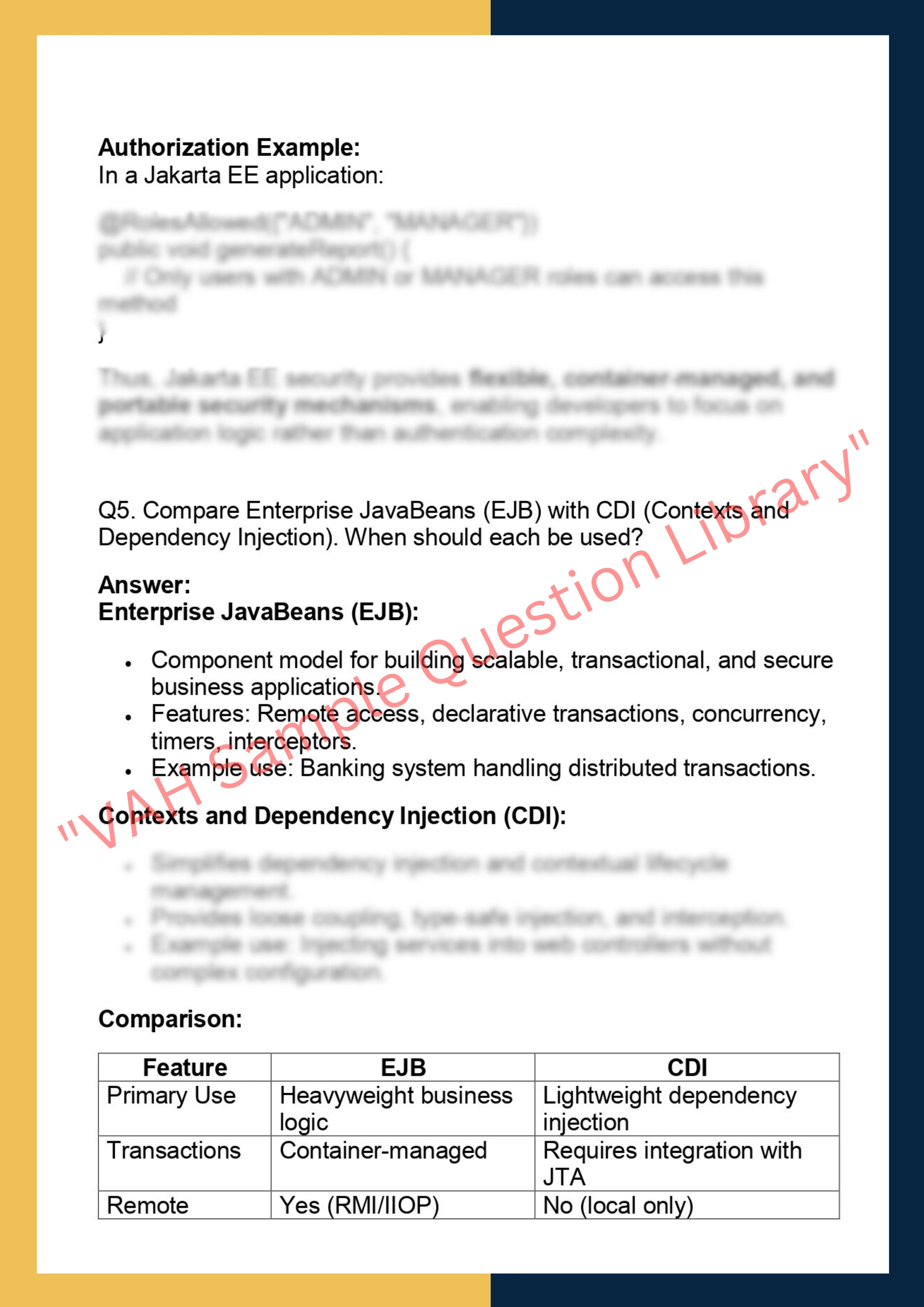 EJE606 –  Enterprise Java 4