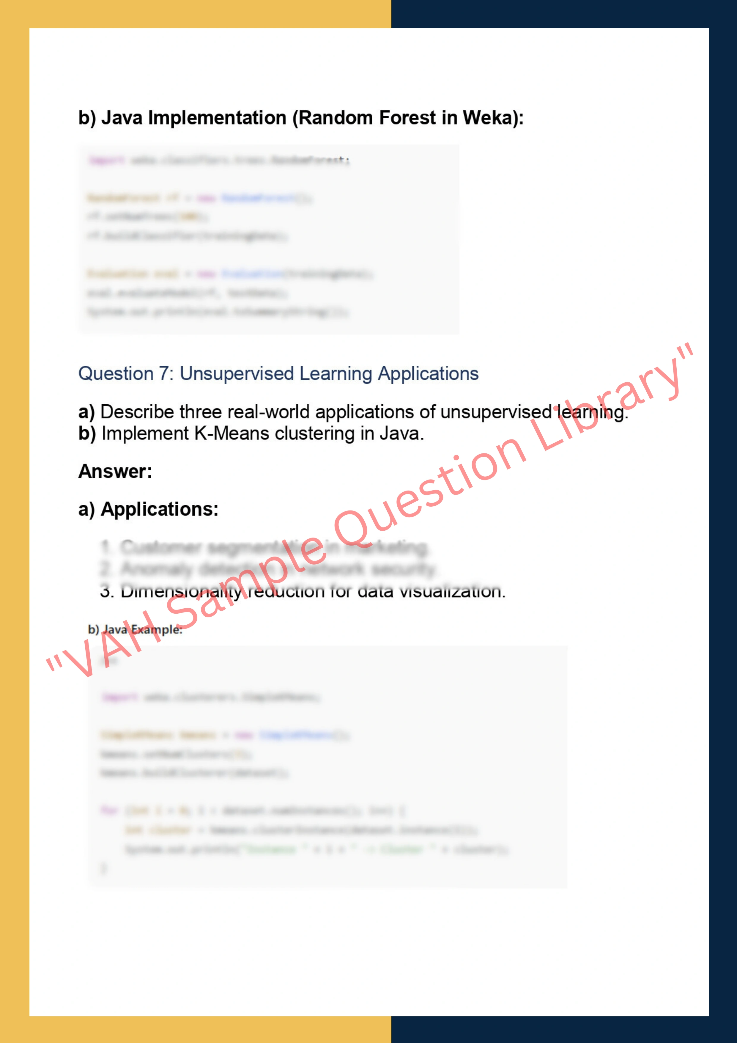 MLJ620 – Machine Learning in Java 4