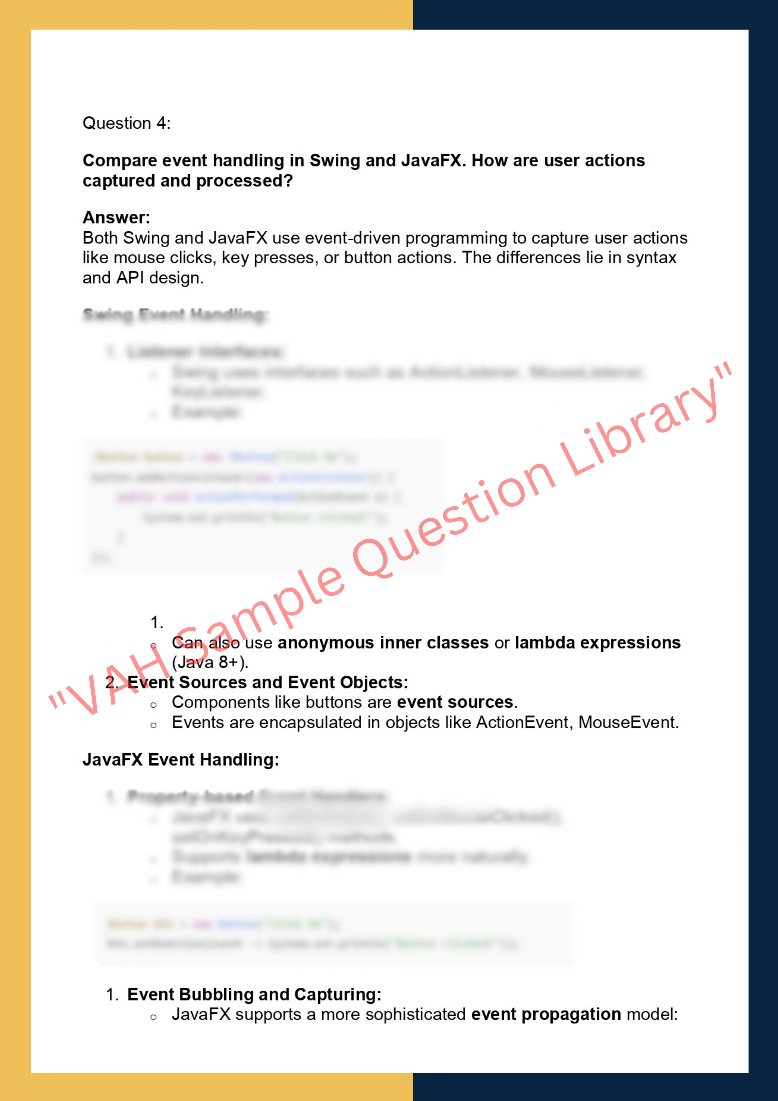 GJD610 – GUI Development with JavaFX & Swing 4