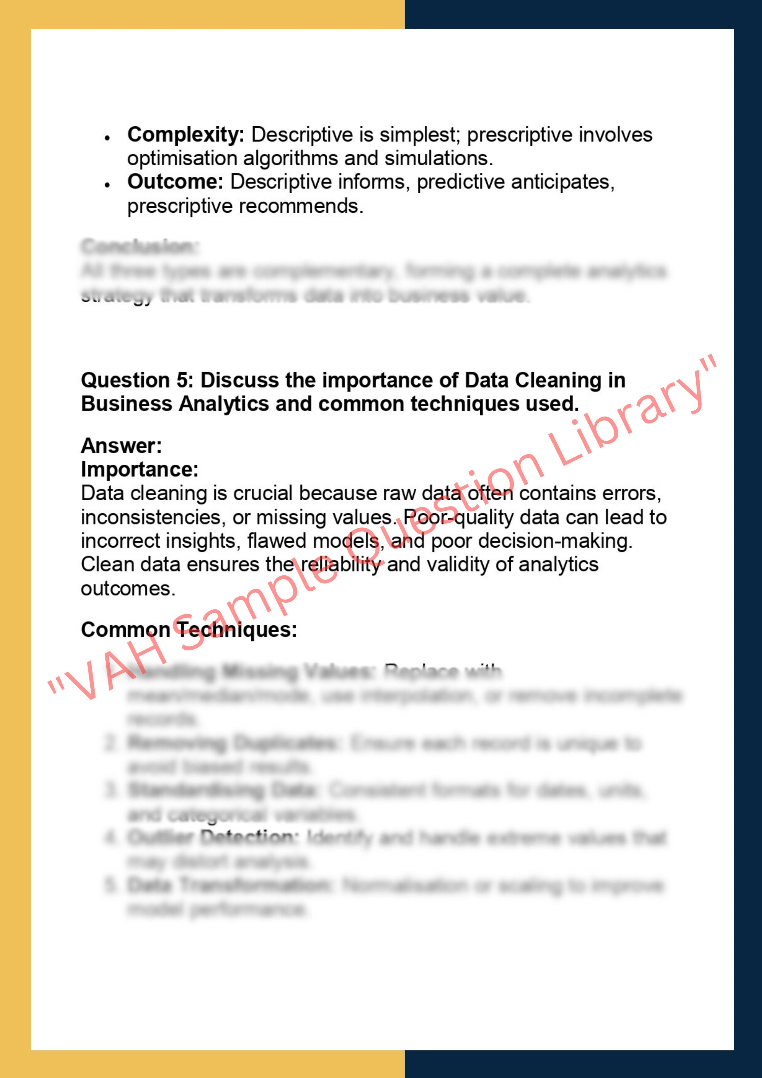 INF70008 - Business Analytics and  Visualisation 4