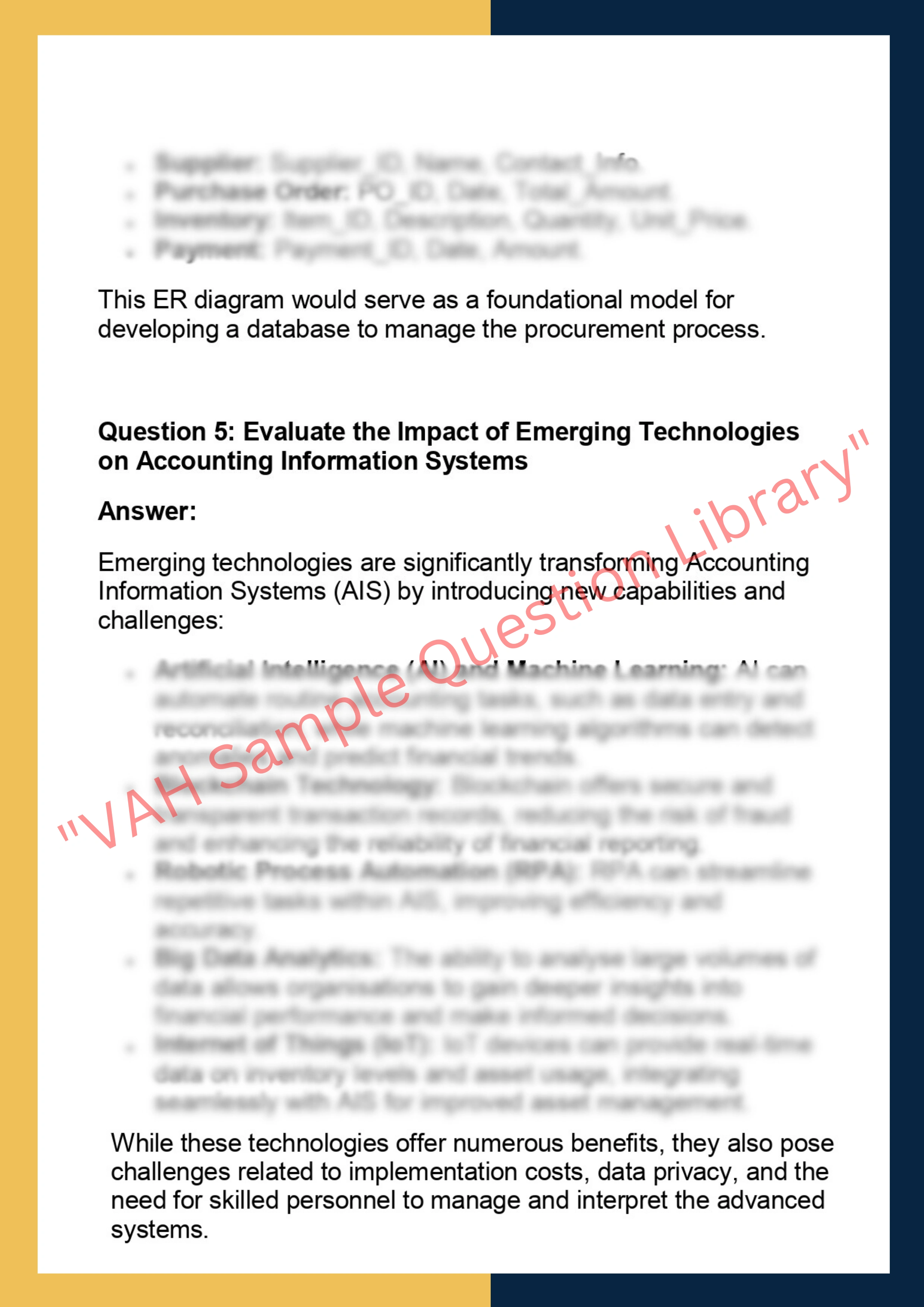 7150AFE - Accounting Information Systems 4
