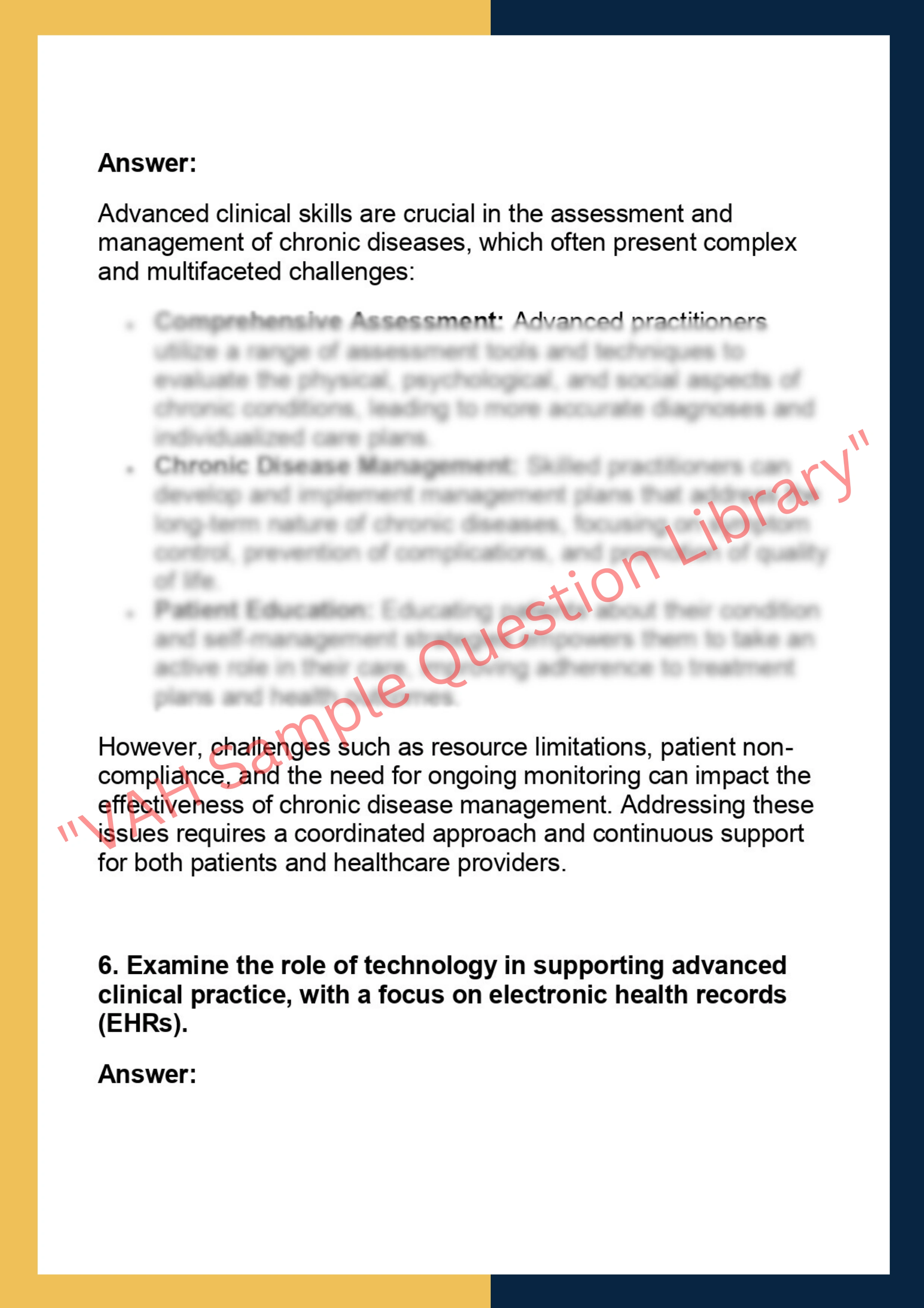 NUR2 – Advanced Clinical Practice 4