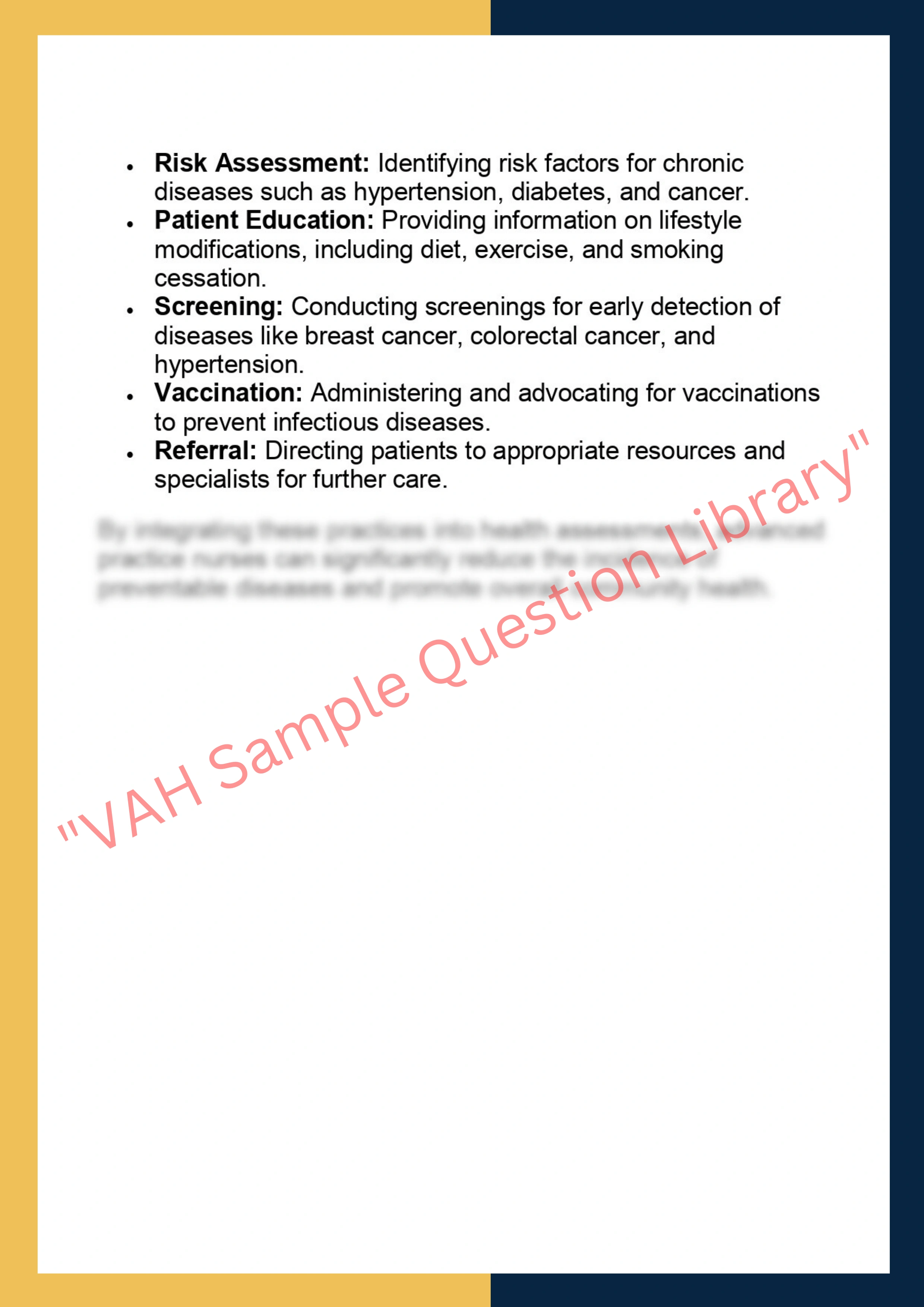 NURS 500.601 – Advanced Health 4