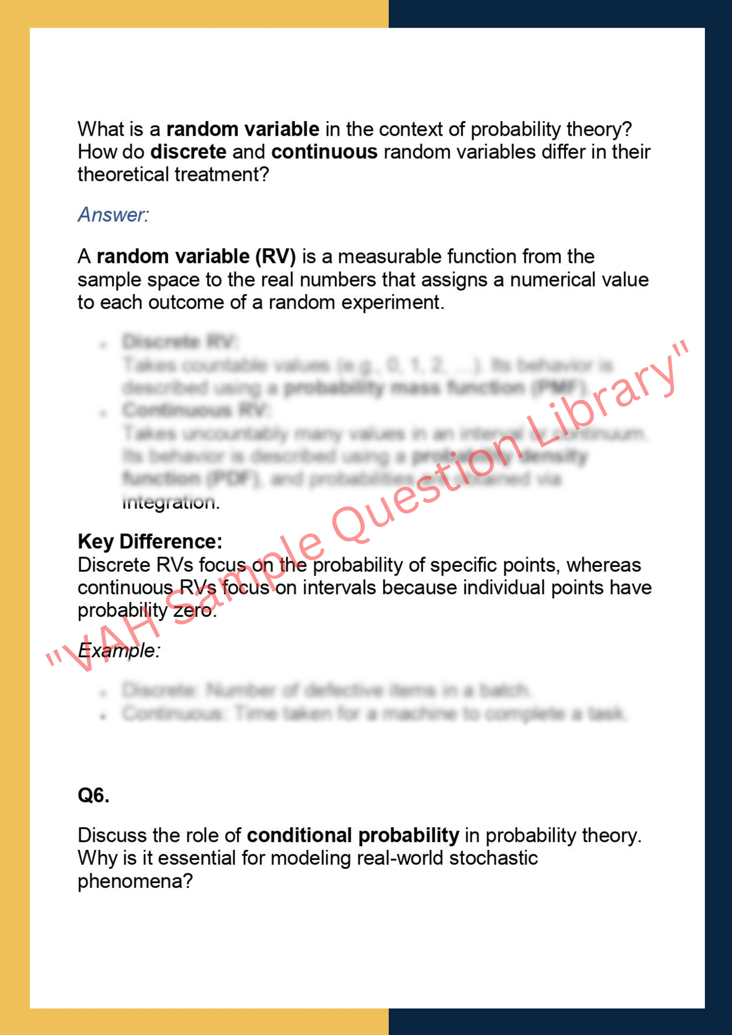 MATH 5100  – Probability Theory 4