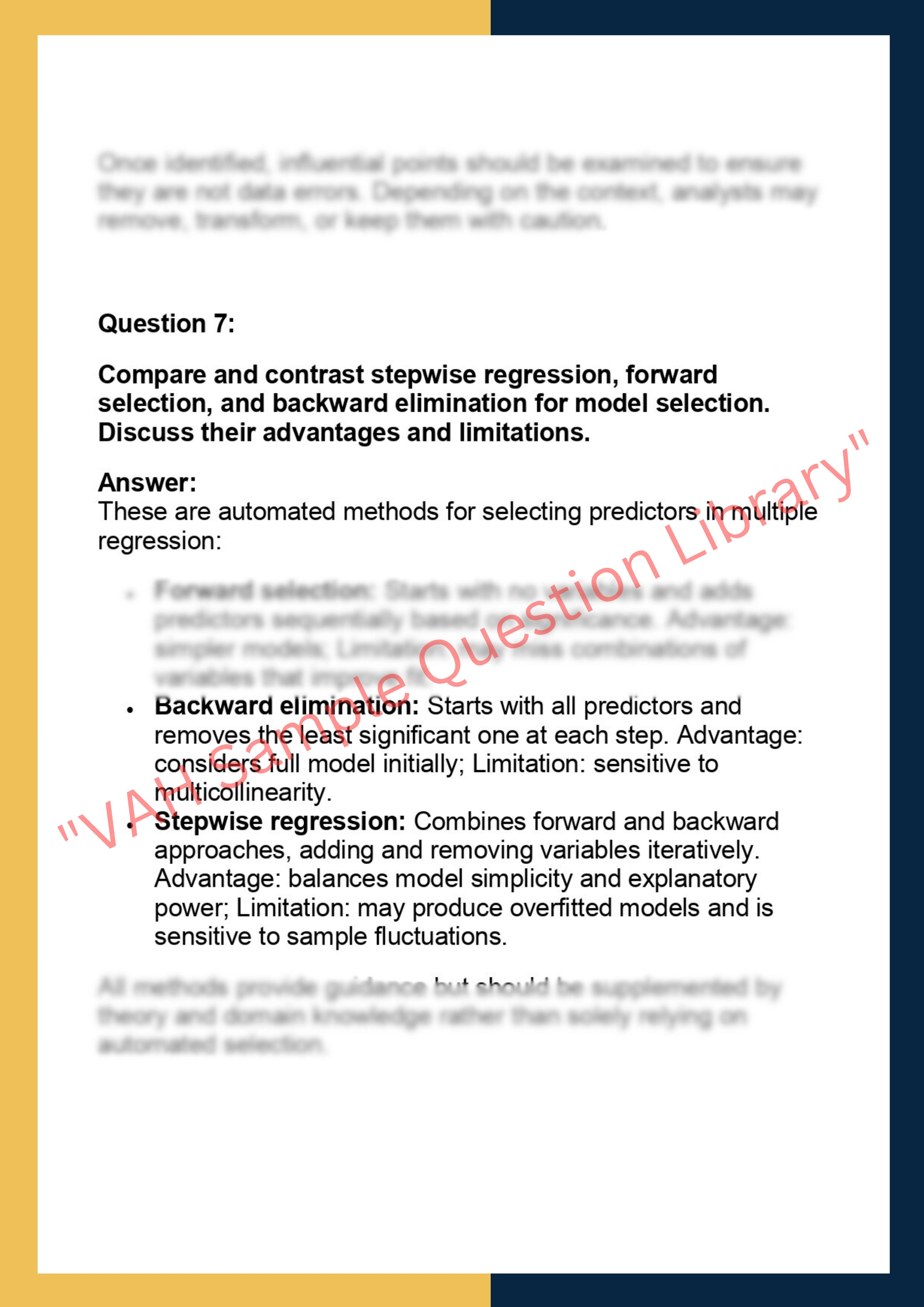 STAT 565 – Applied Regression Analysis 4