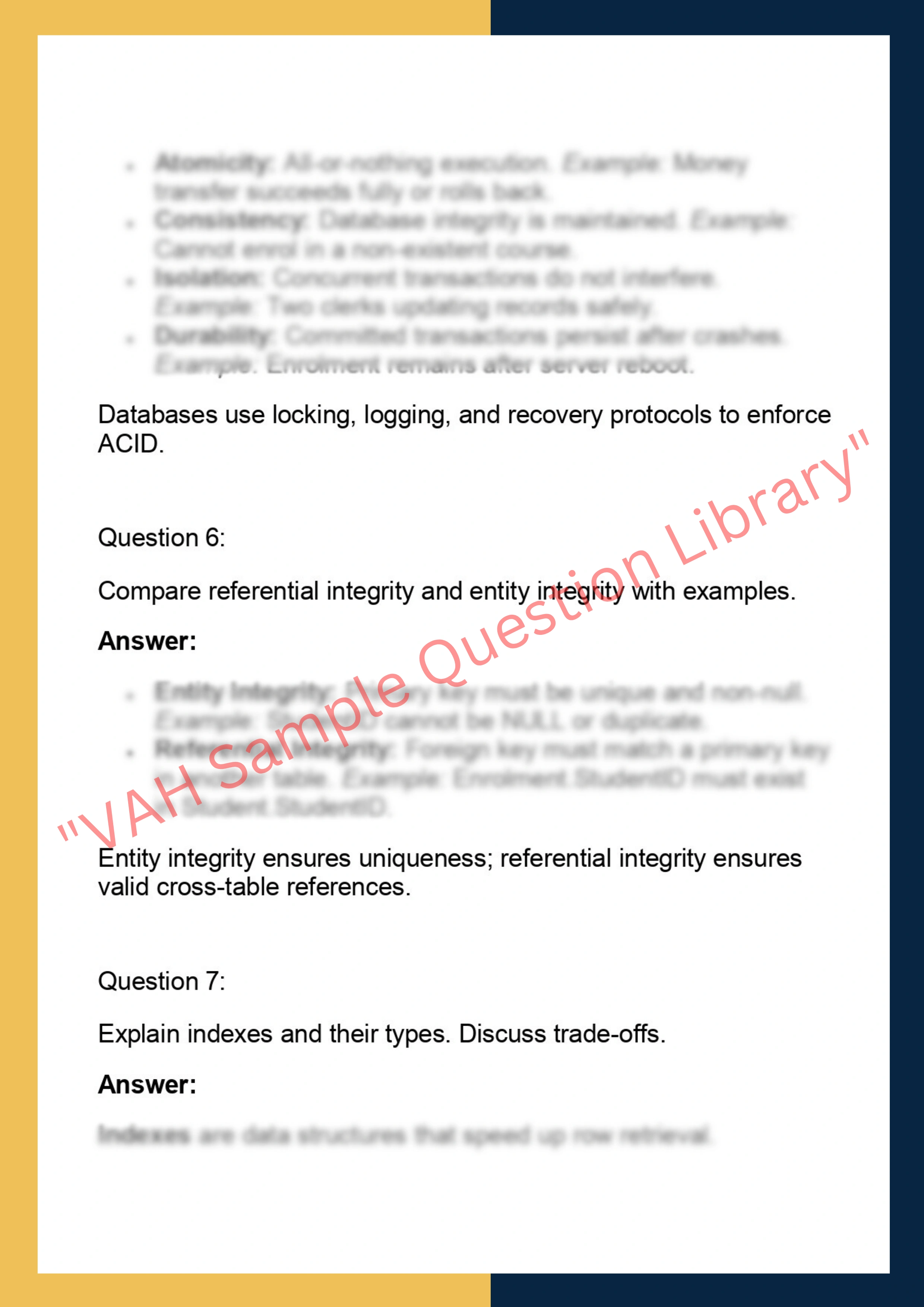 INFS2200 – Relational Database Systems 4