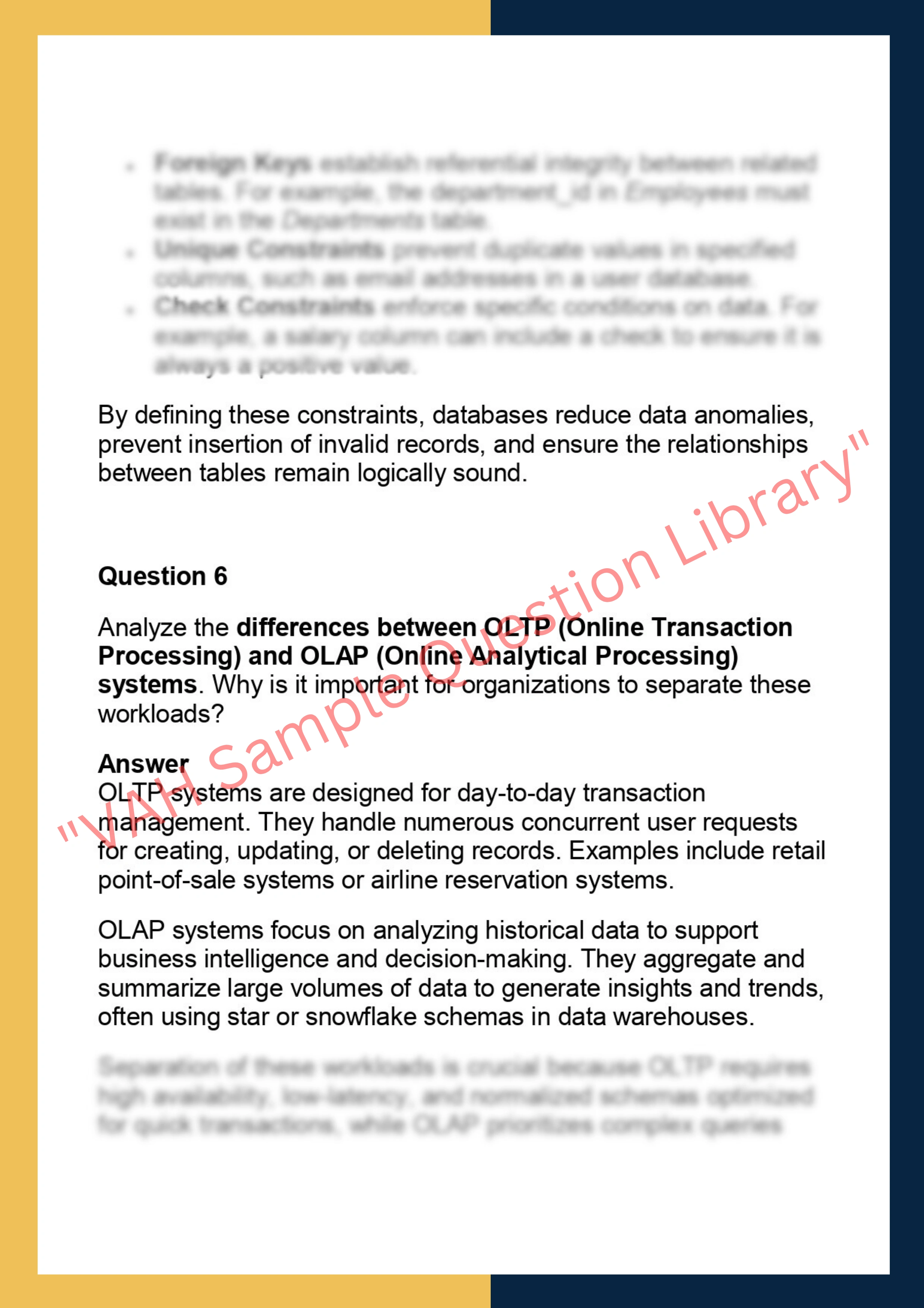 CIS 430 –  Database Concepts 4