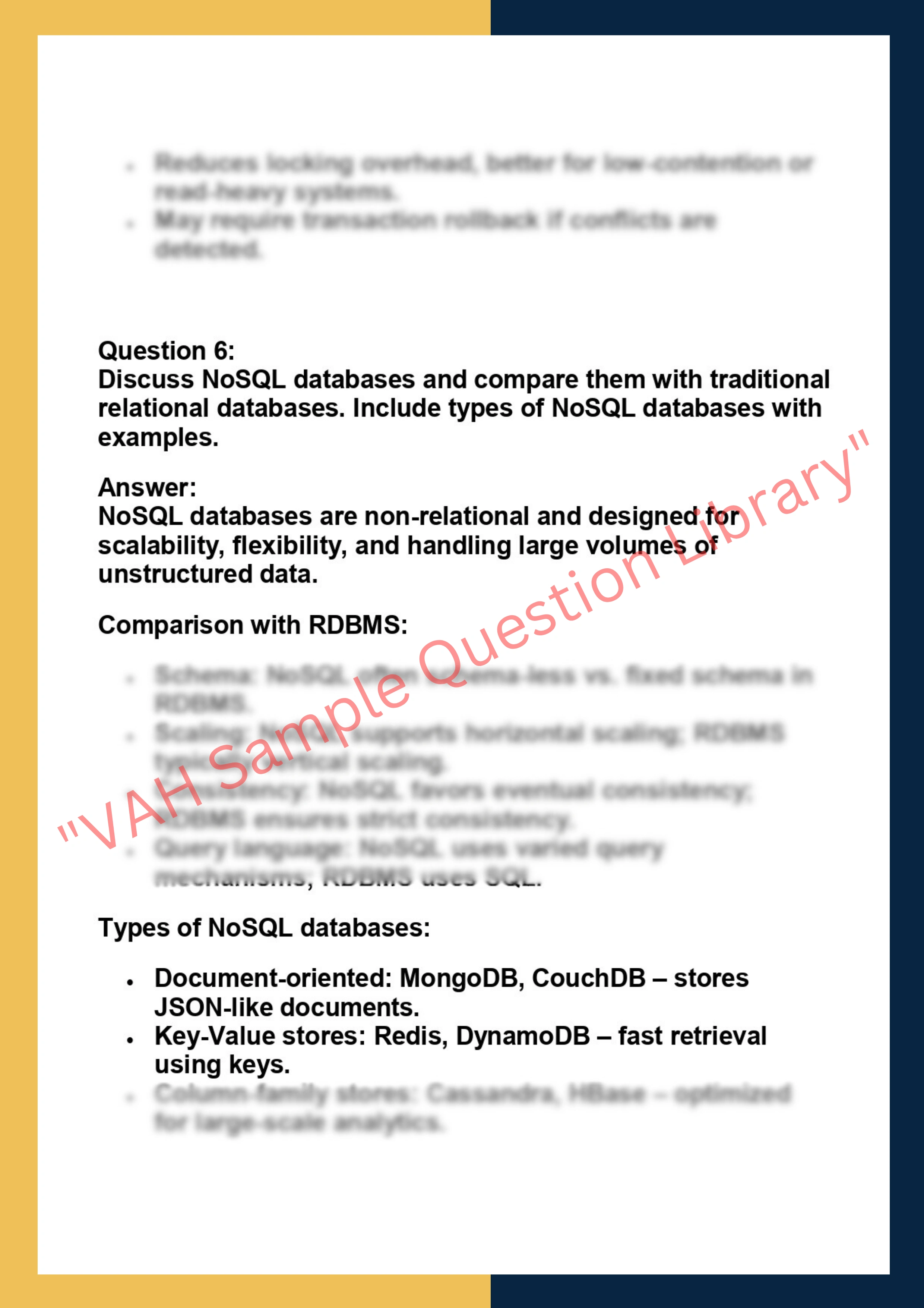 BCS-053 – Database Management Systems 4