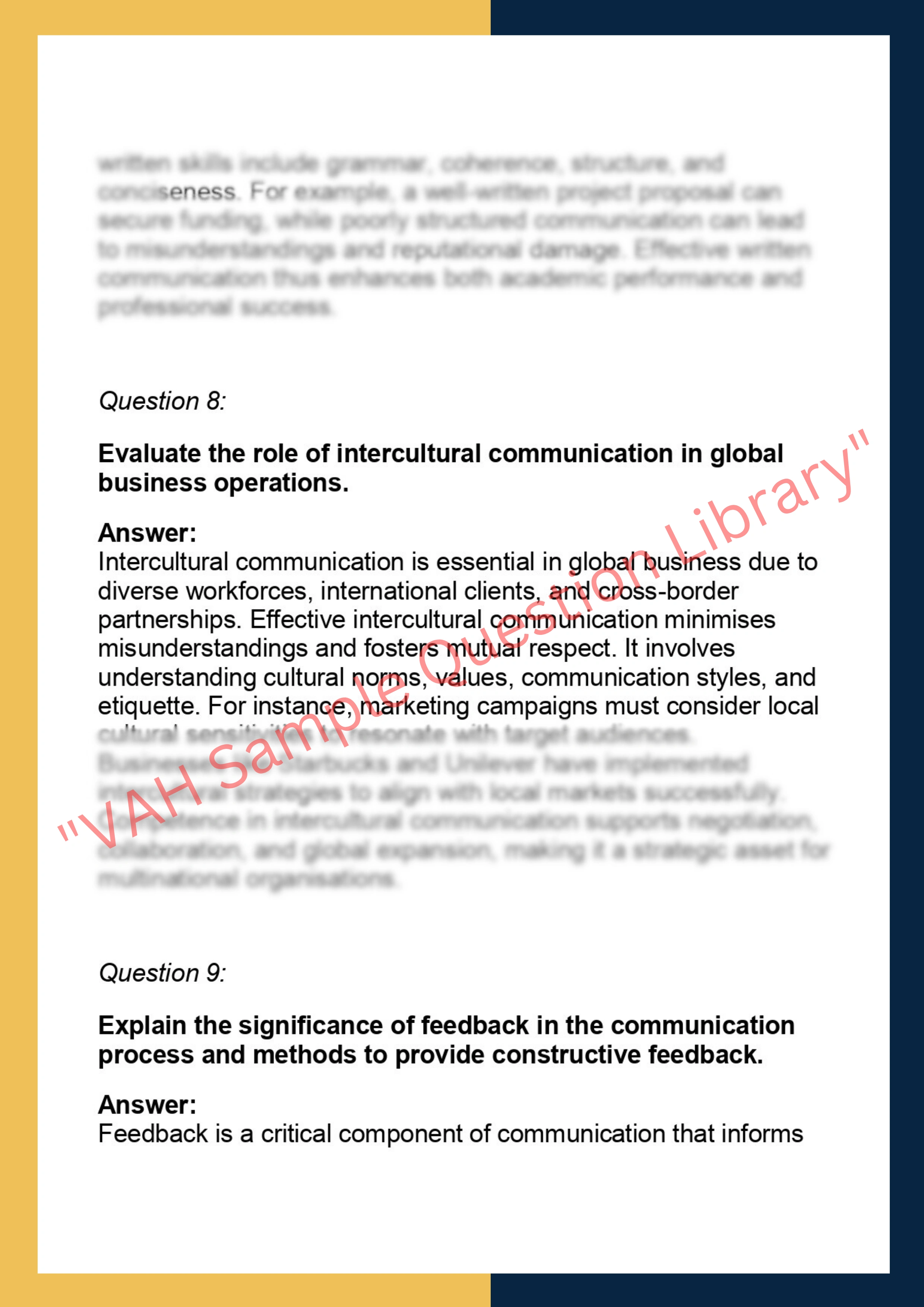 COM101  – Communication Skills 4