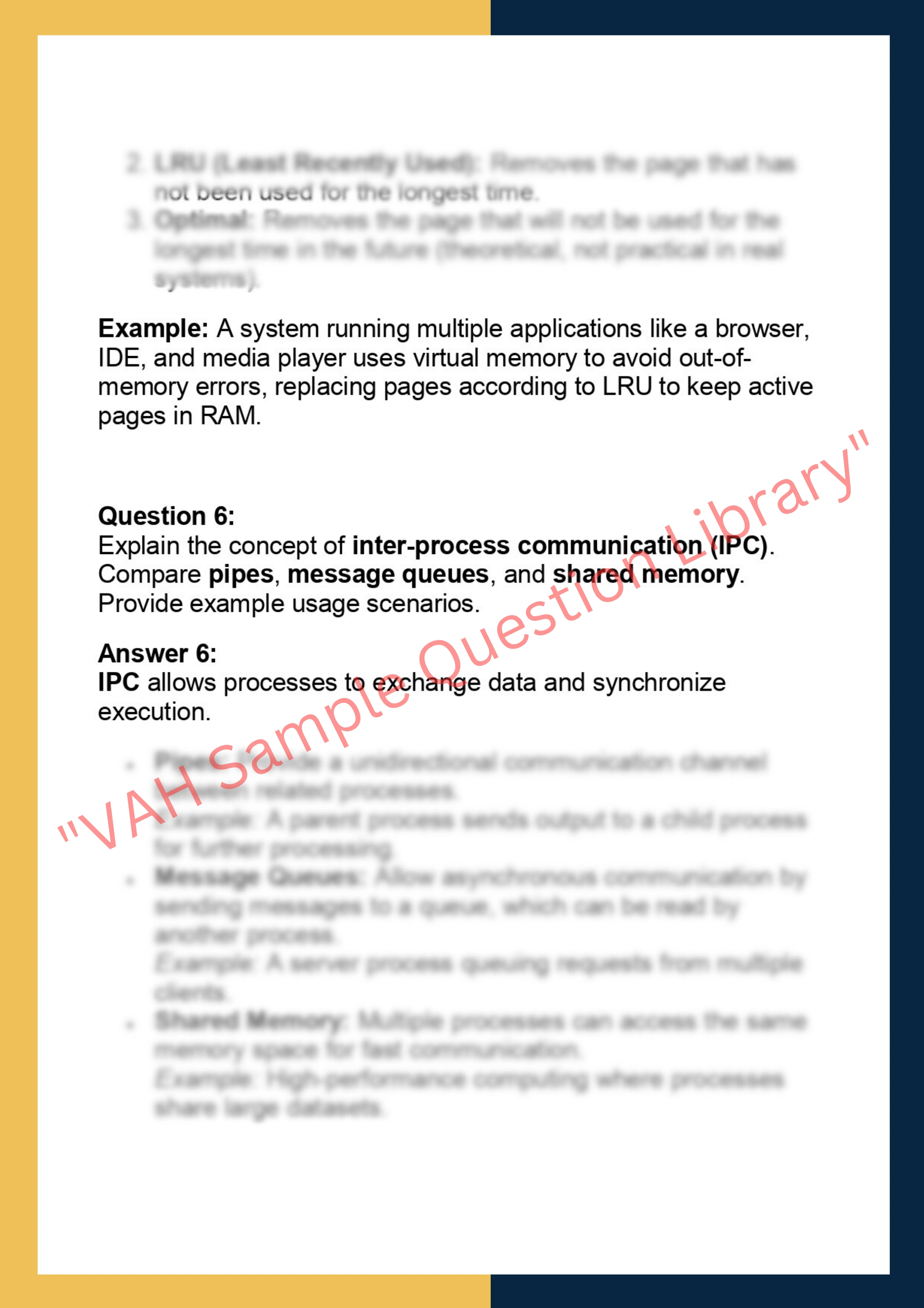 CS302 – Operating Systems Programming 4