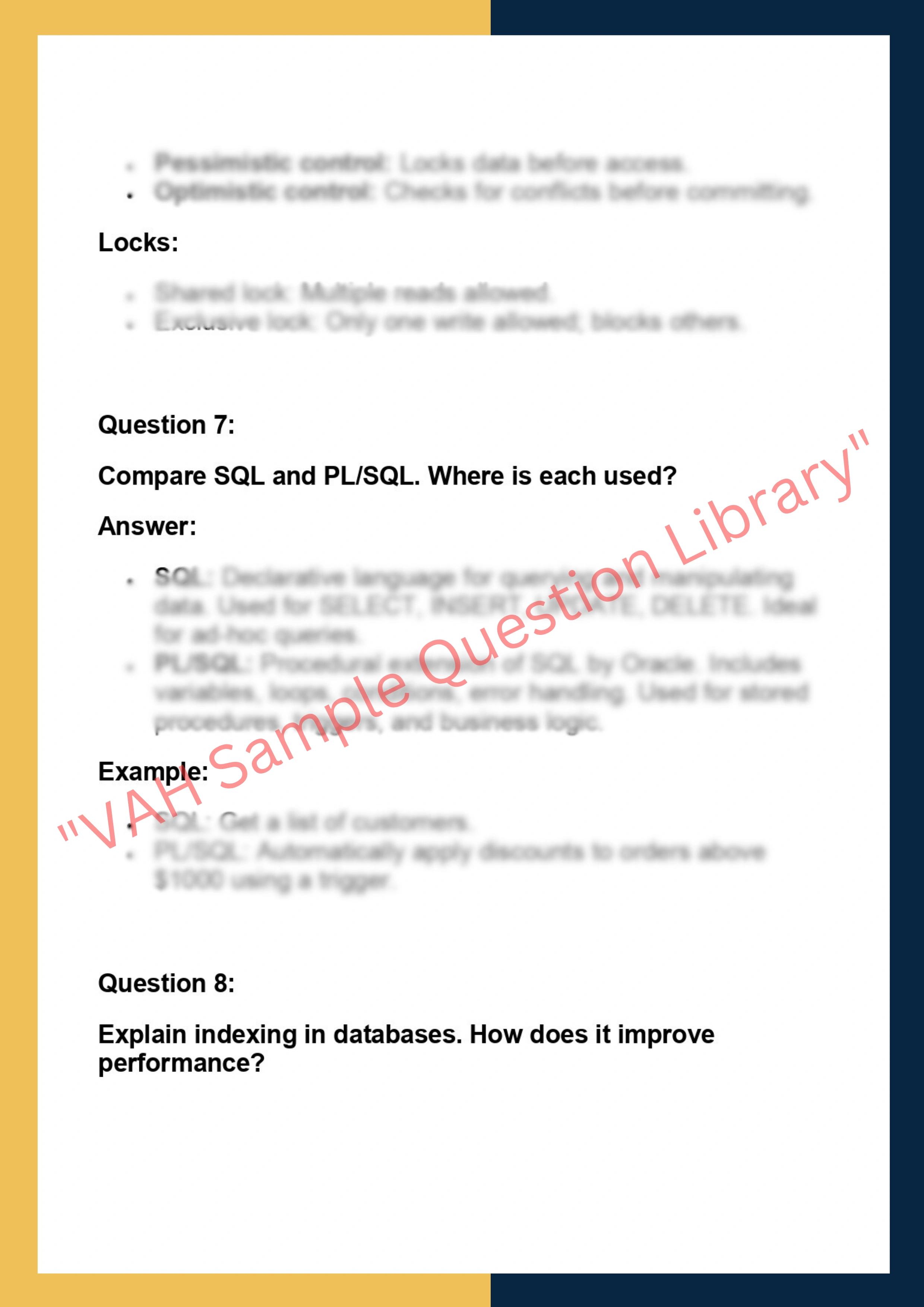 CS303 – Database Programming 4