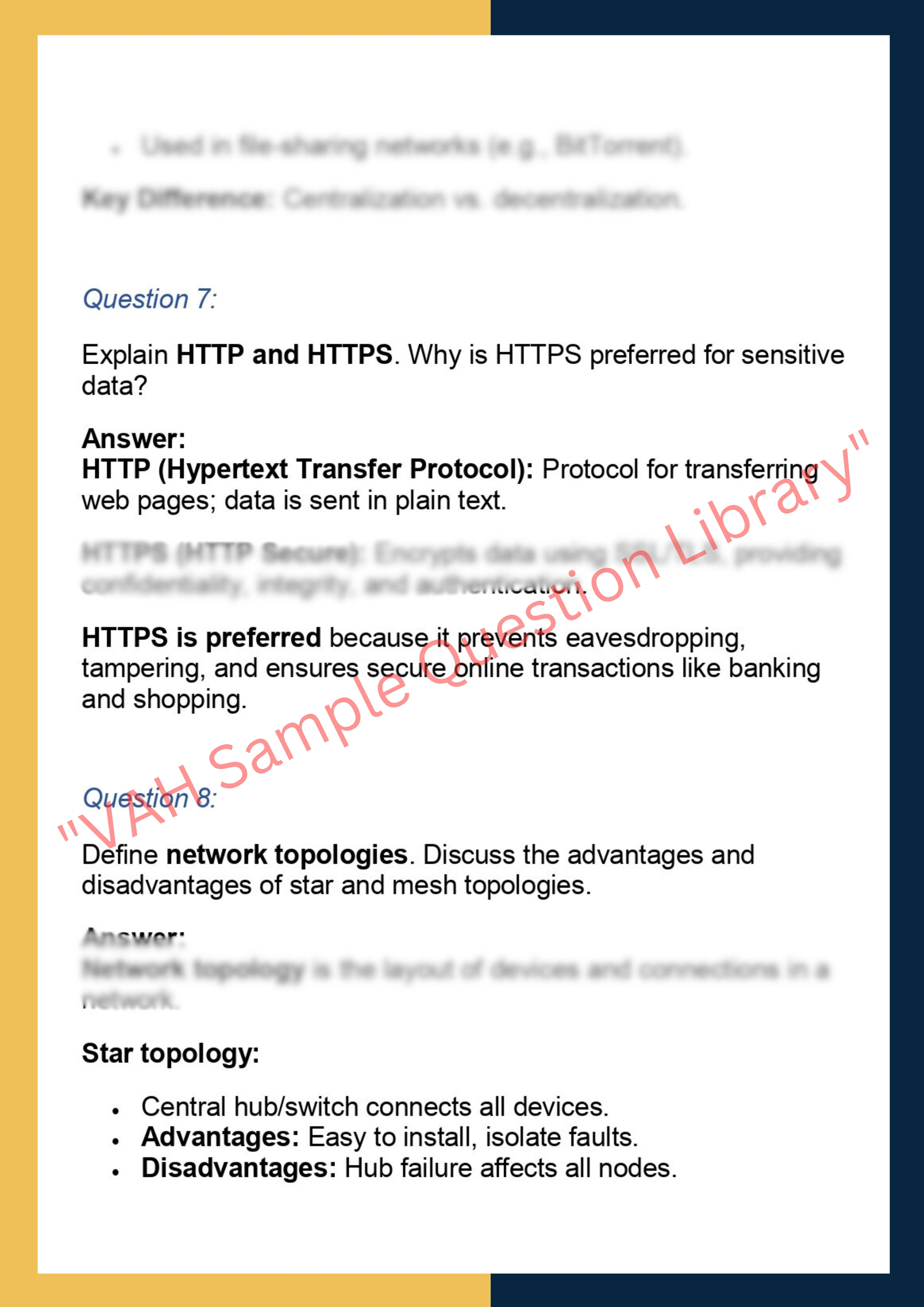 CS304 –  Computer Networks Programming 4