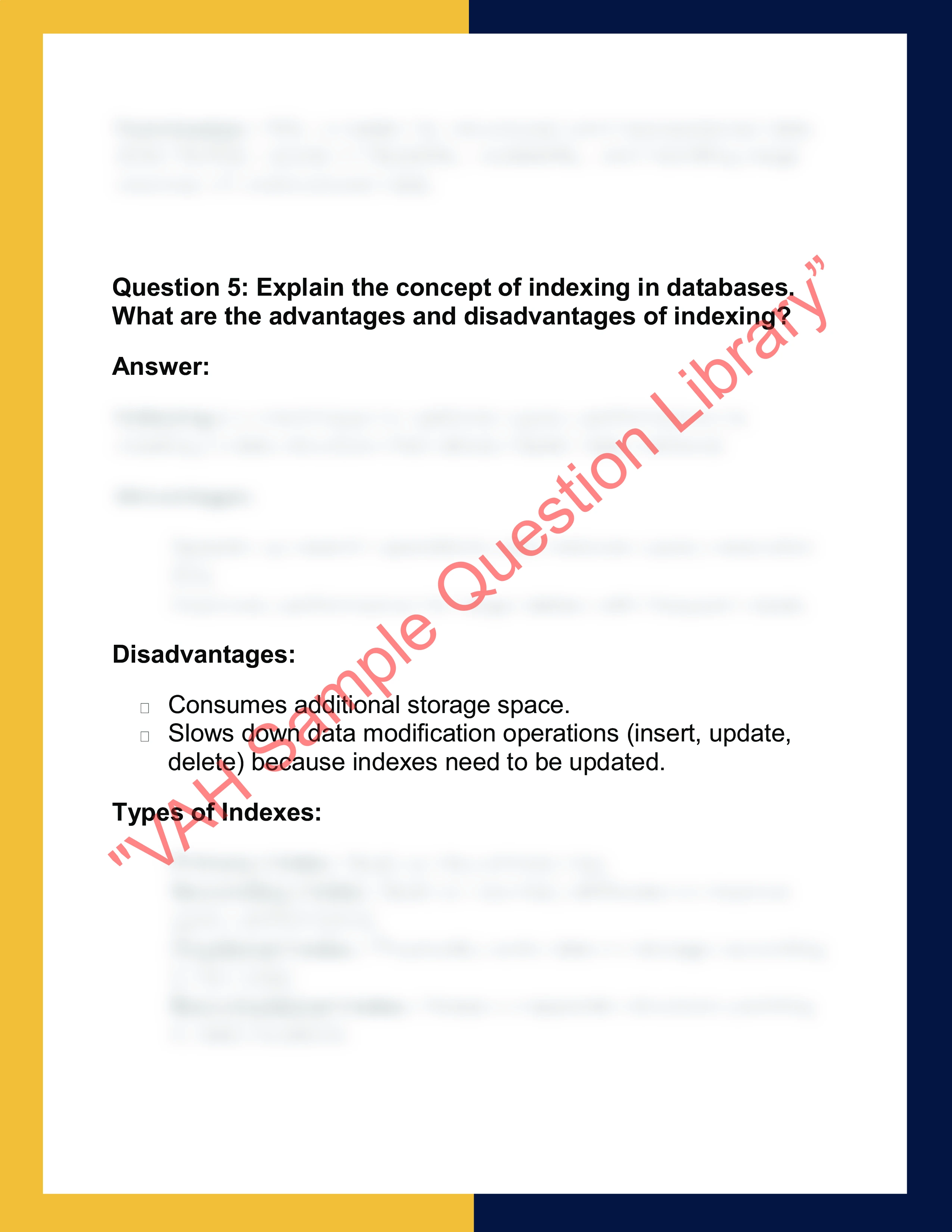 MCA303 – Database Management Systems 4