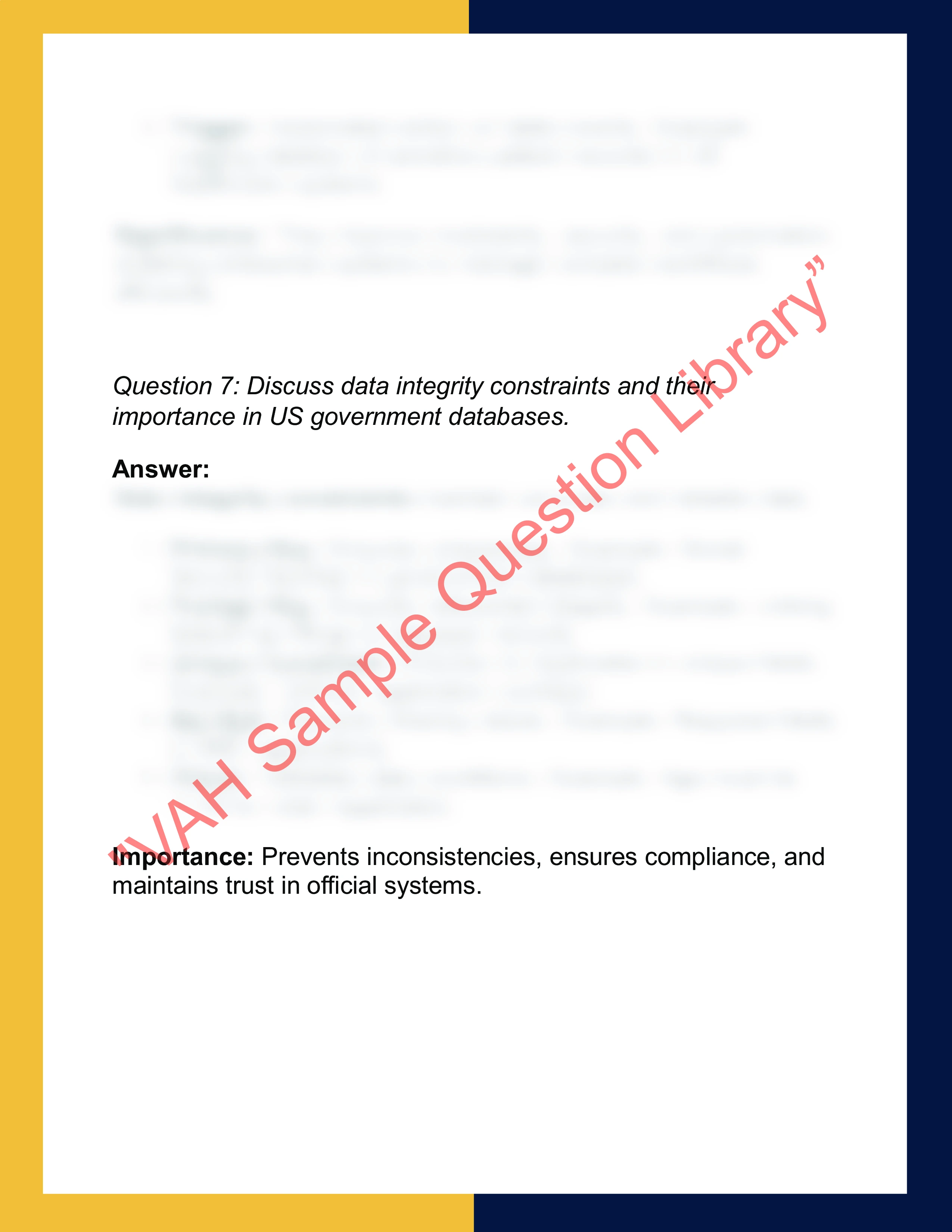 CSE305 – Database Systems and  Applications 4