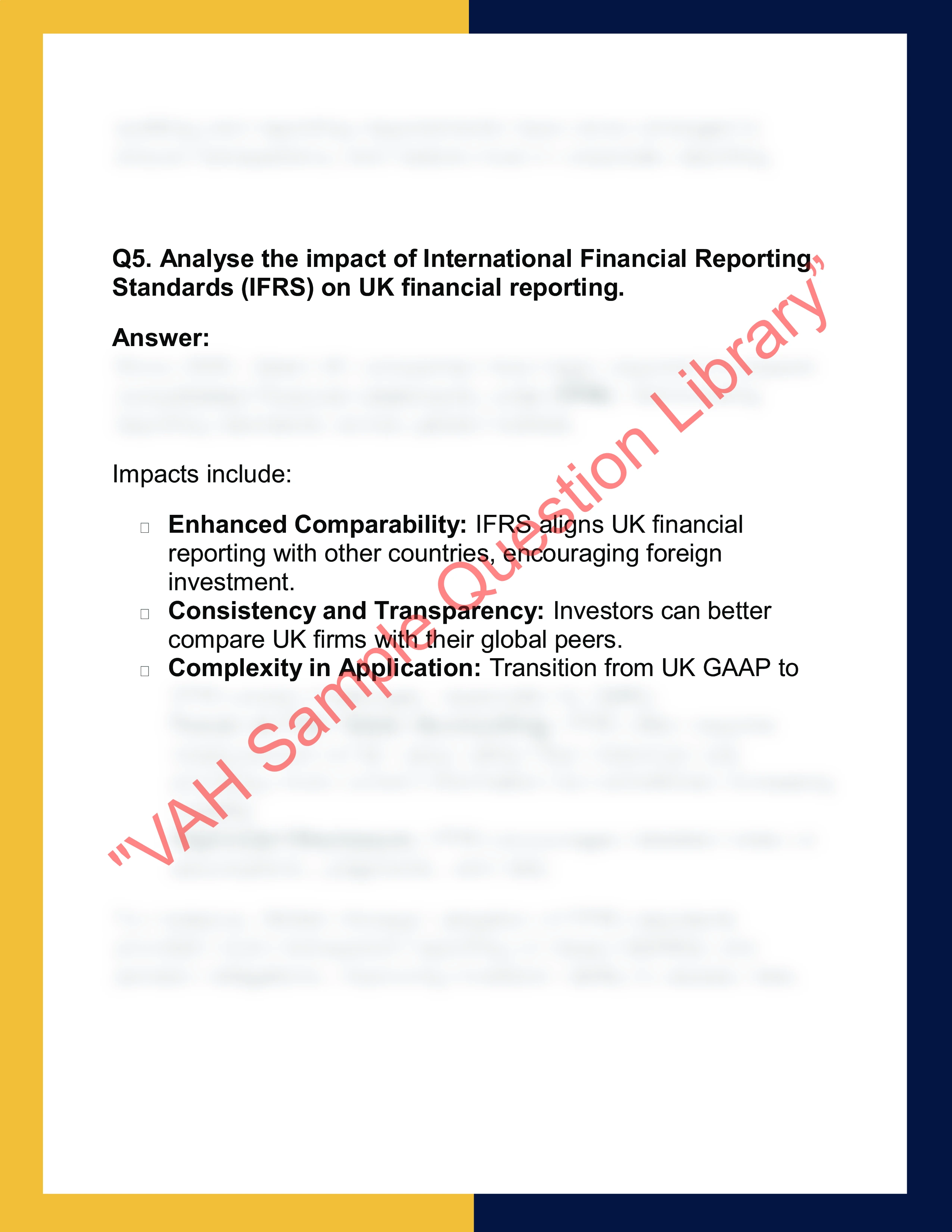 ACC101 – Financial Accounting  Report 4