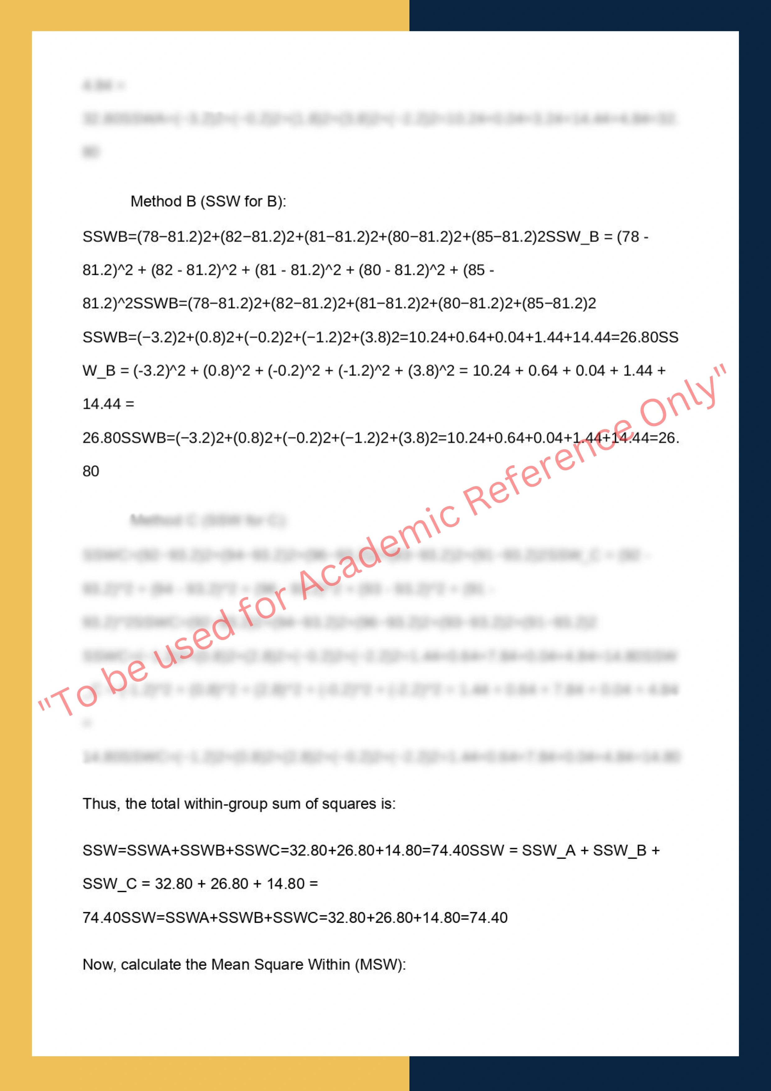 Assignment sample solution of STAT1001 - Introduction to Statistics 5