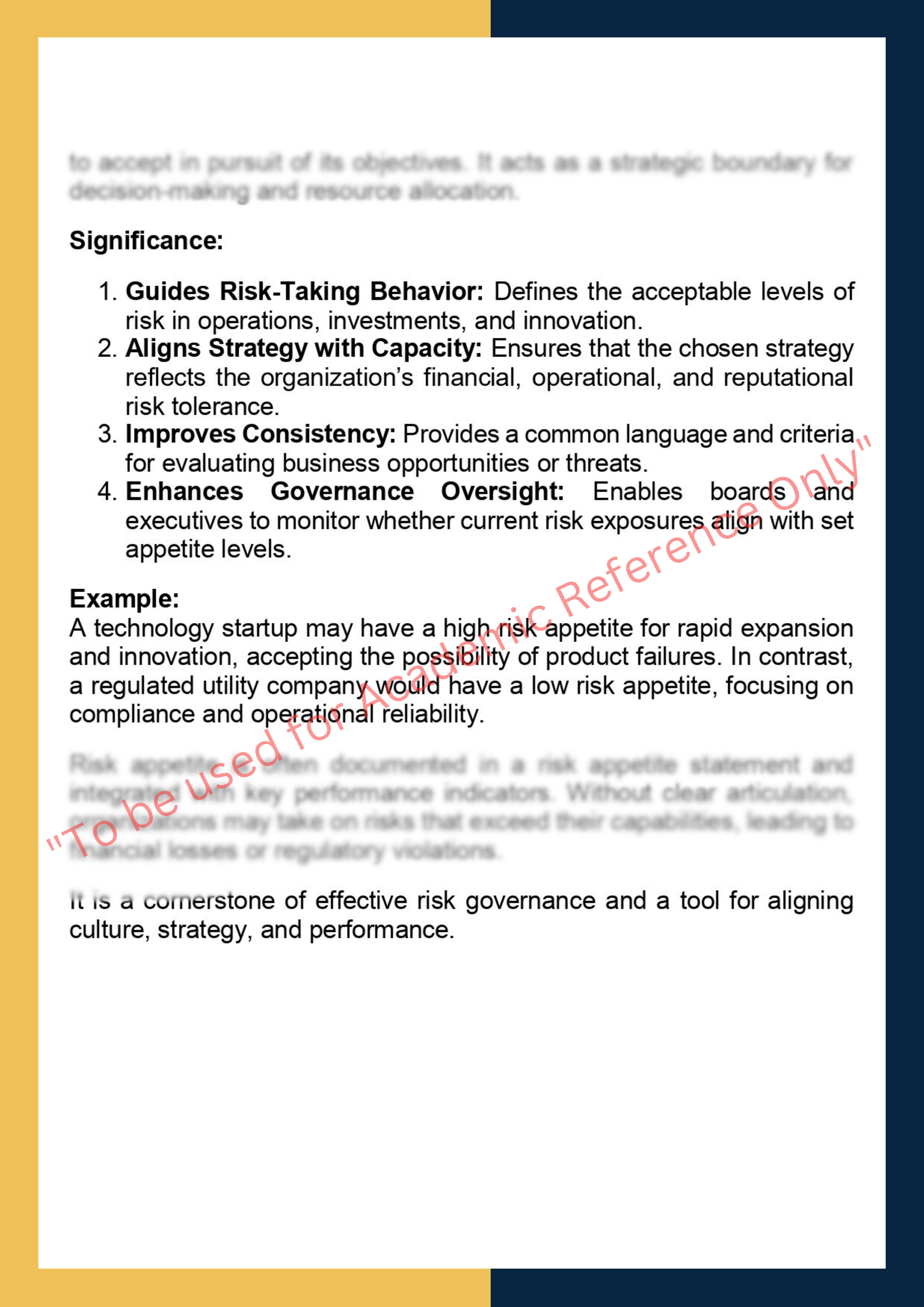 GOVN6005– Corporate Governance and Risk 5