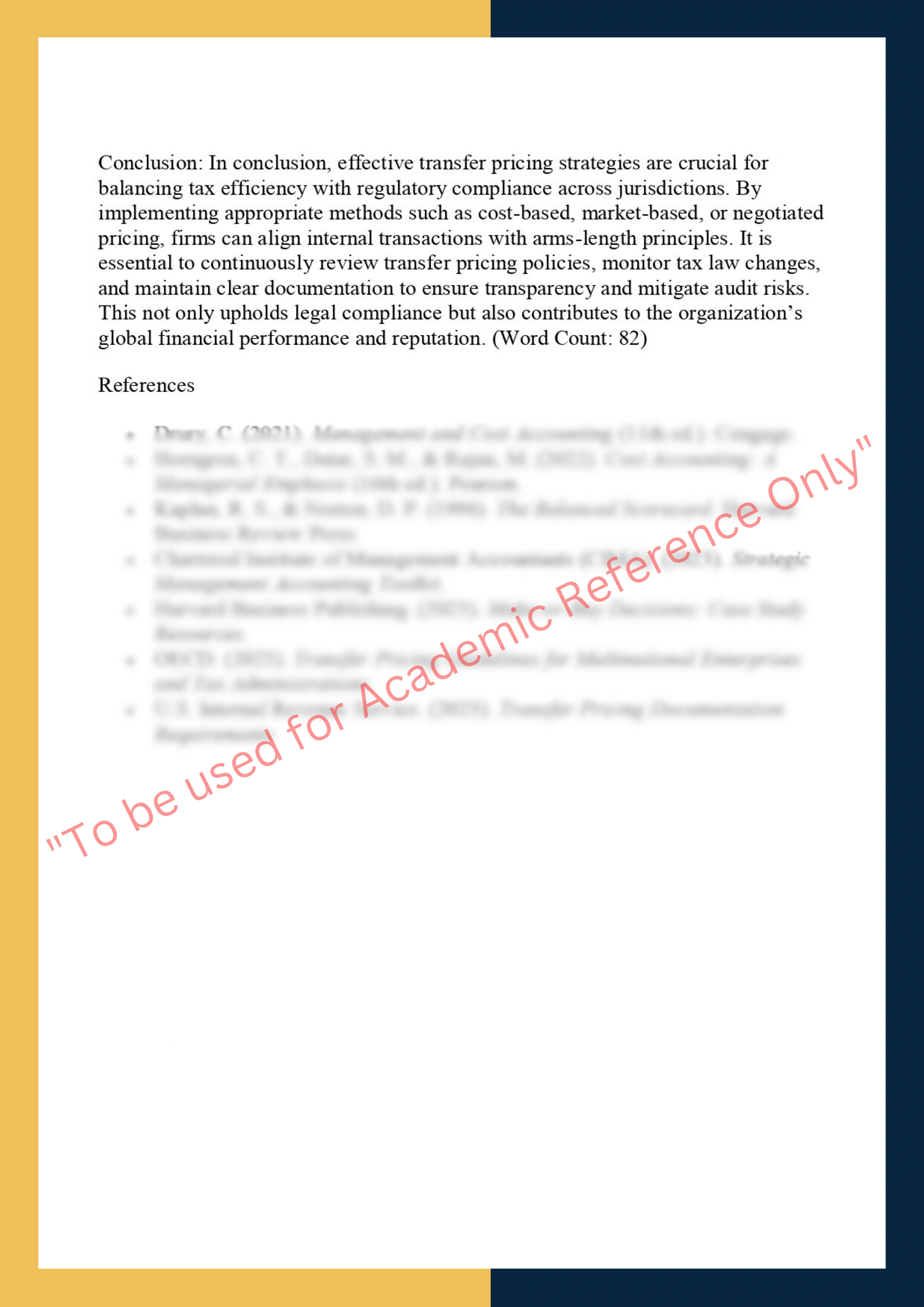 FINC6006- Advanced Managerial Accounting 5