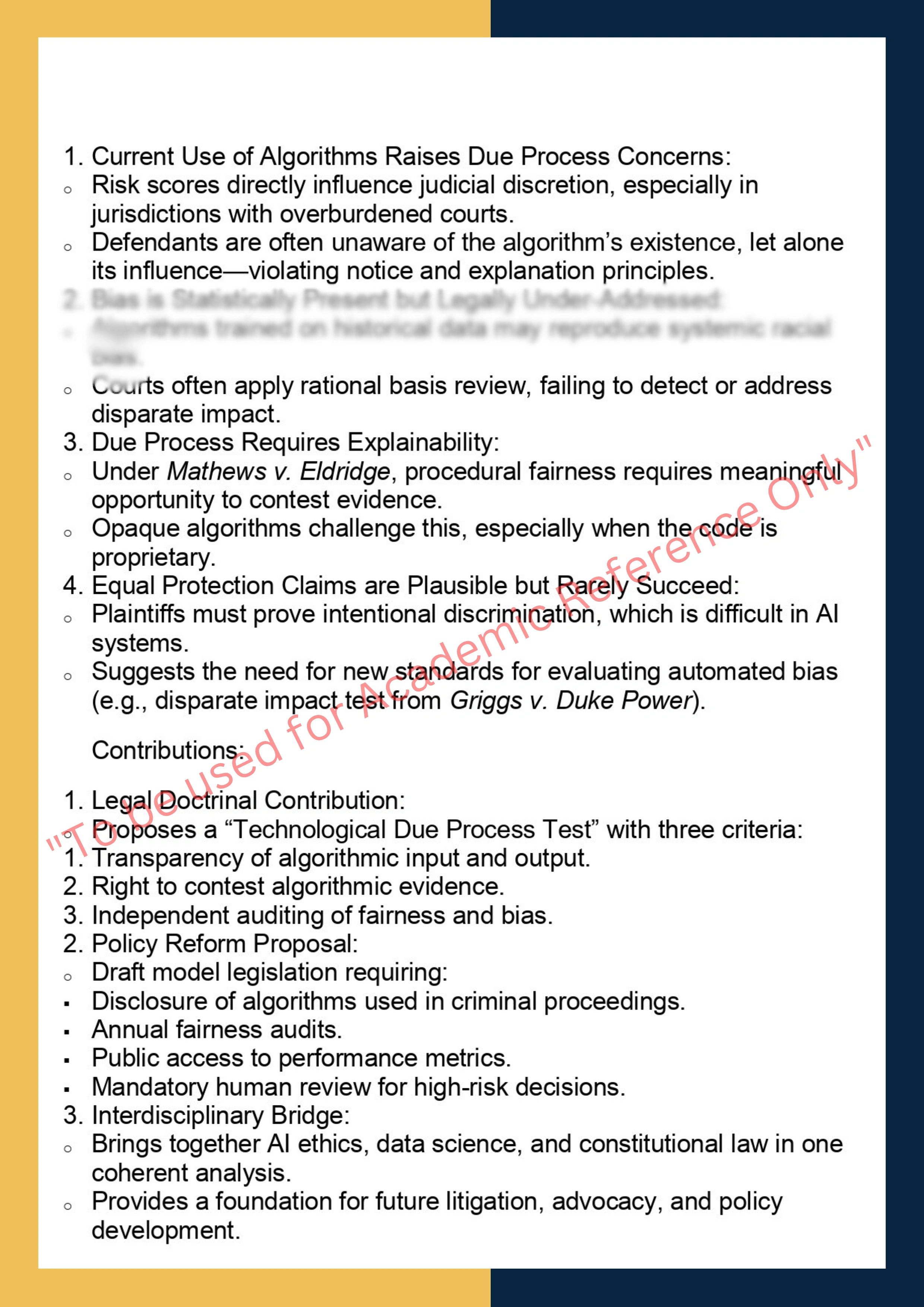 LAW7001–  Legal Research Thesis 5