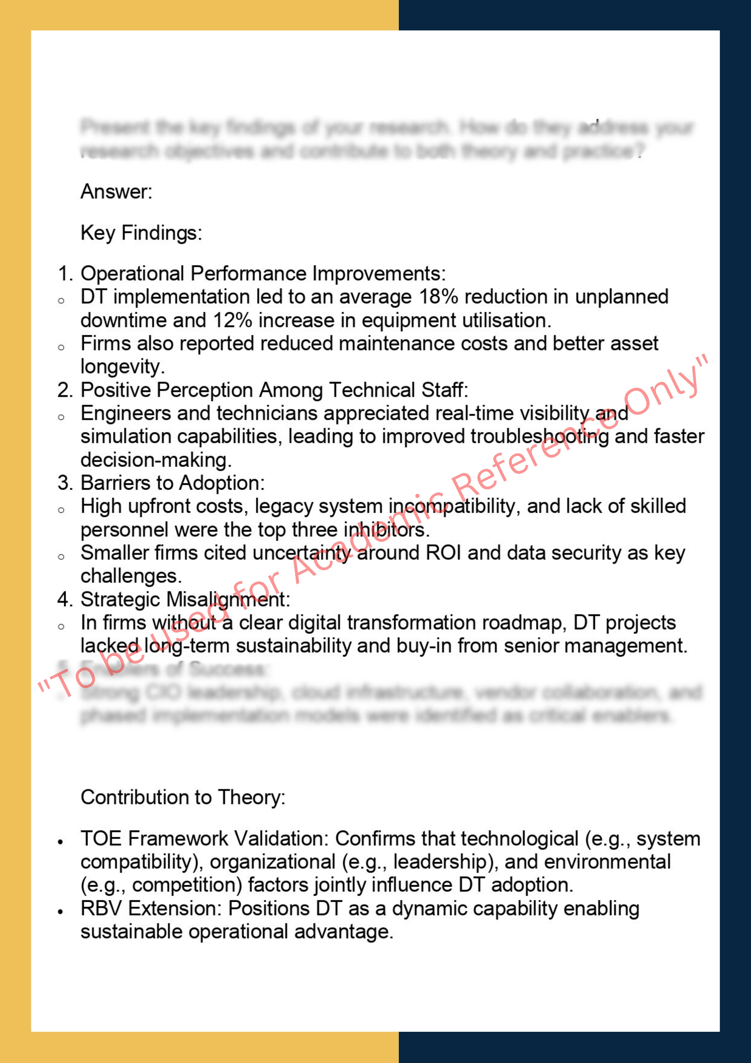 TECH7001– Technology Management Research  Project 5
