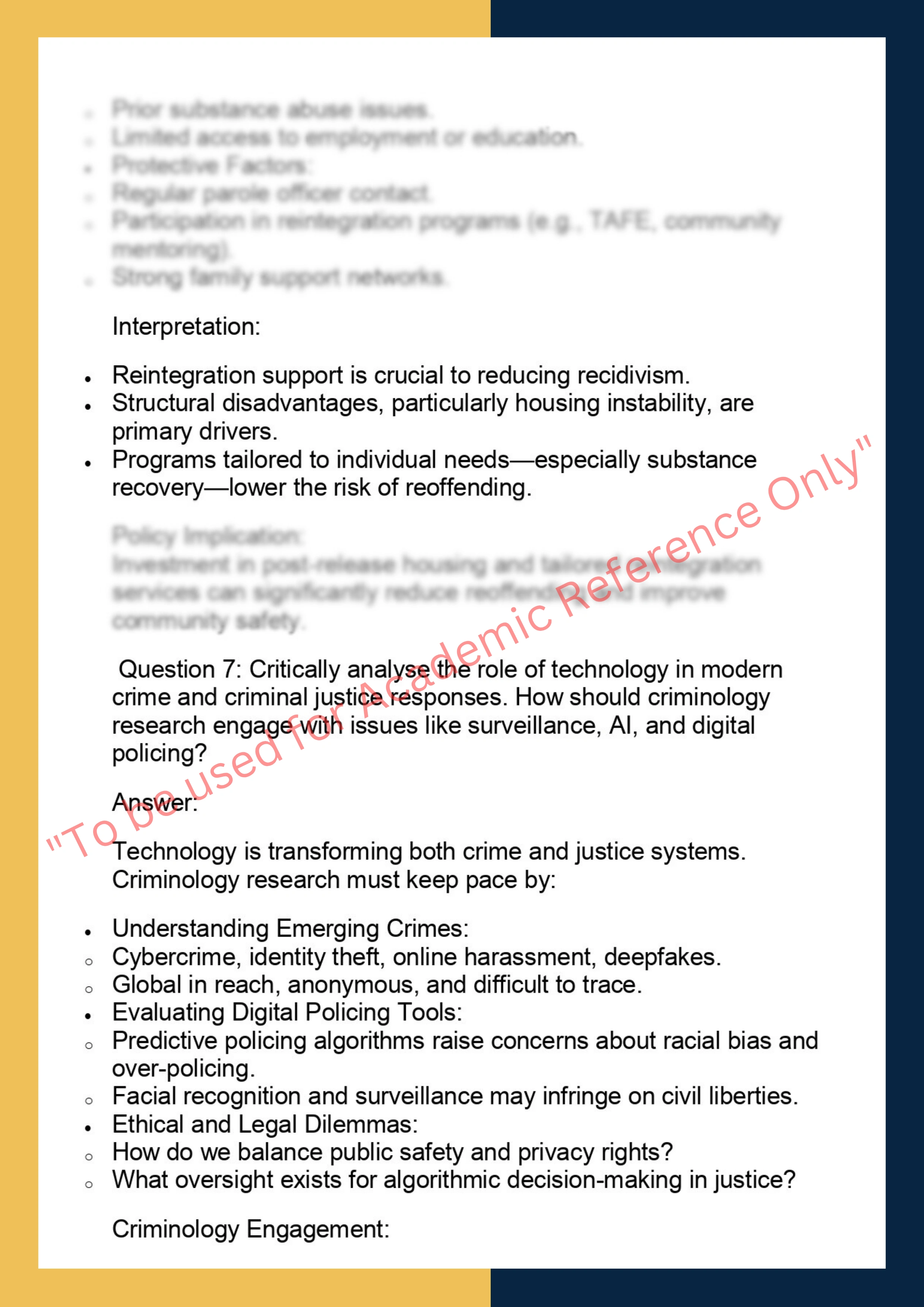 CRIM7000– Criminology Research Project 5