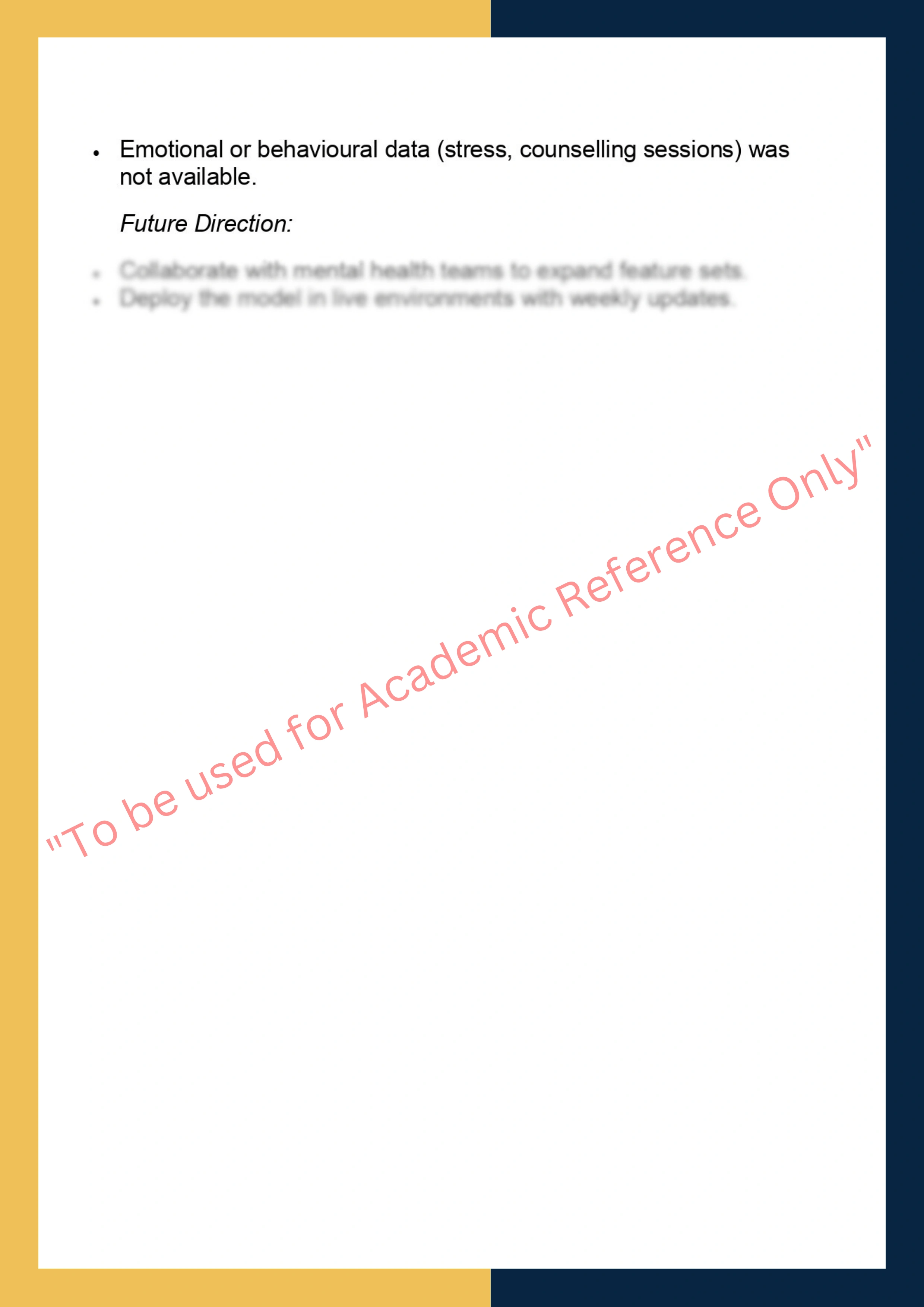 DATA7000 –  Data Analytics Thesis 5