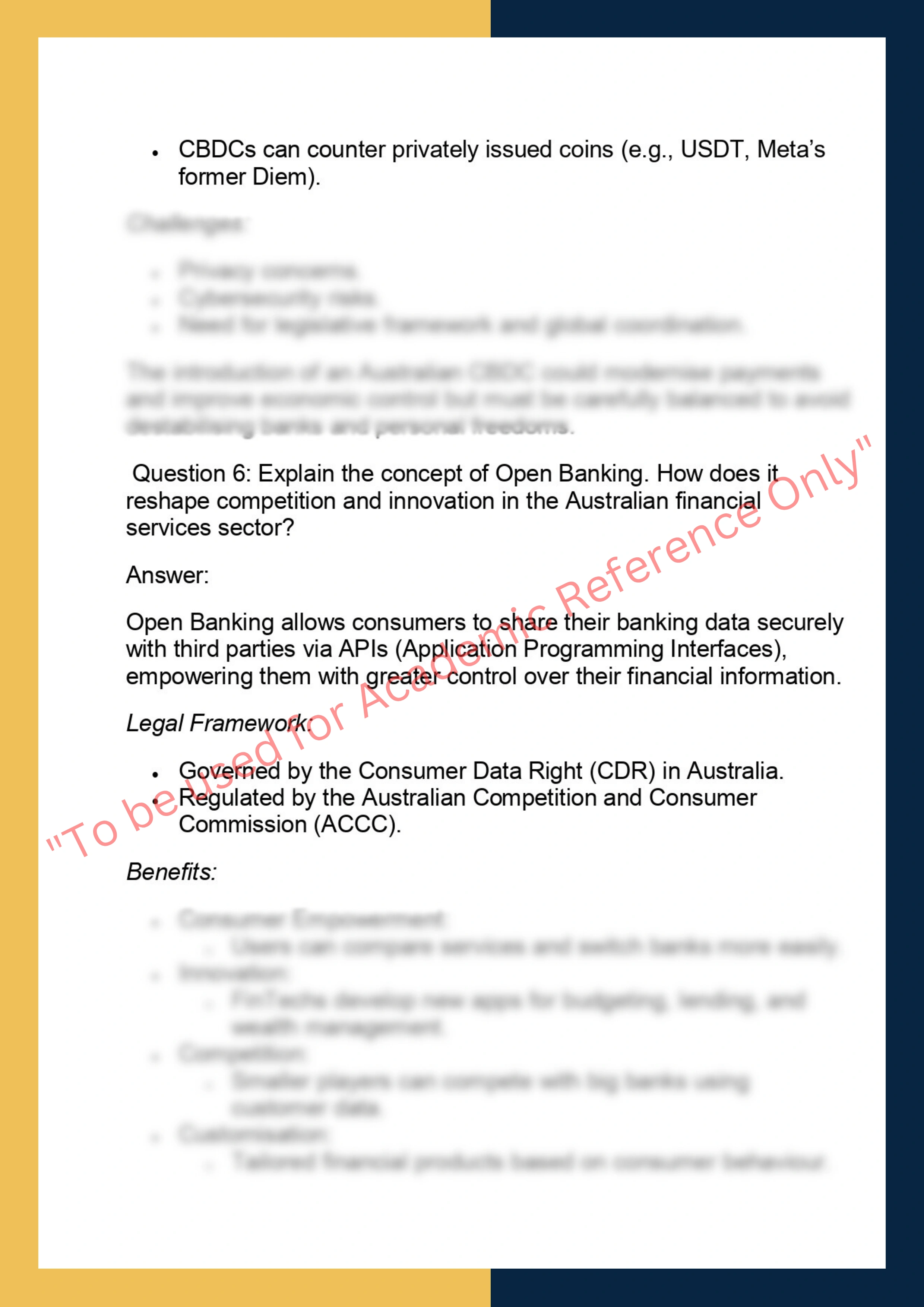 FINC6016 – FinTech & Digital Finance 6