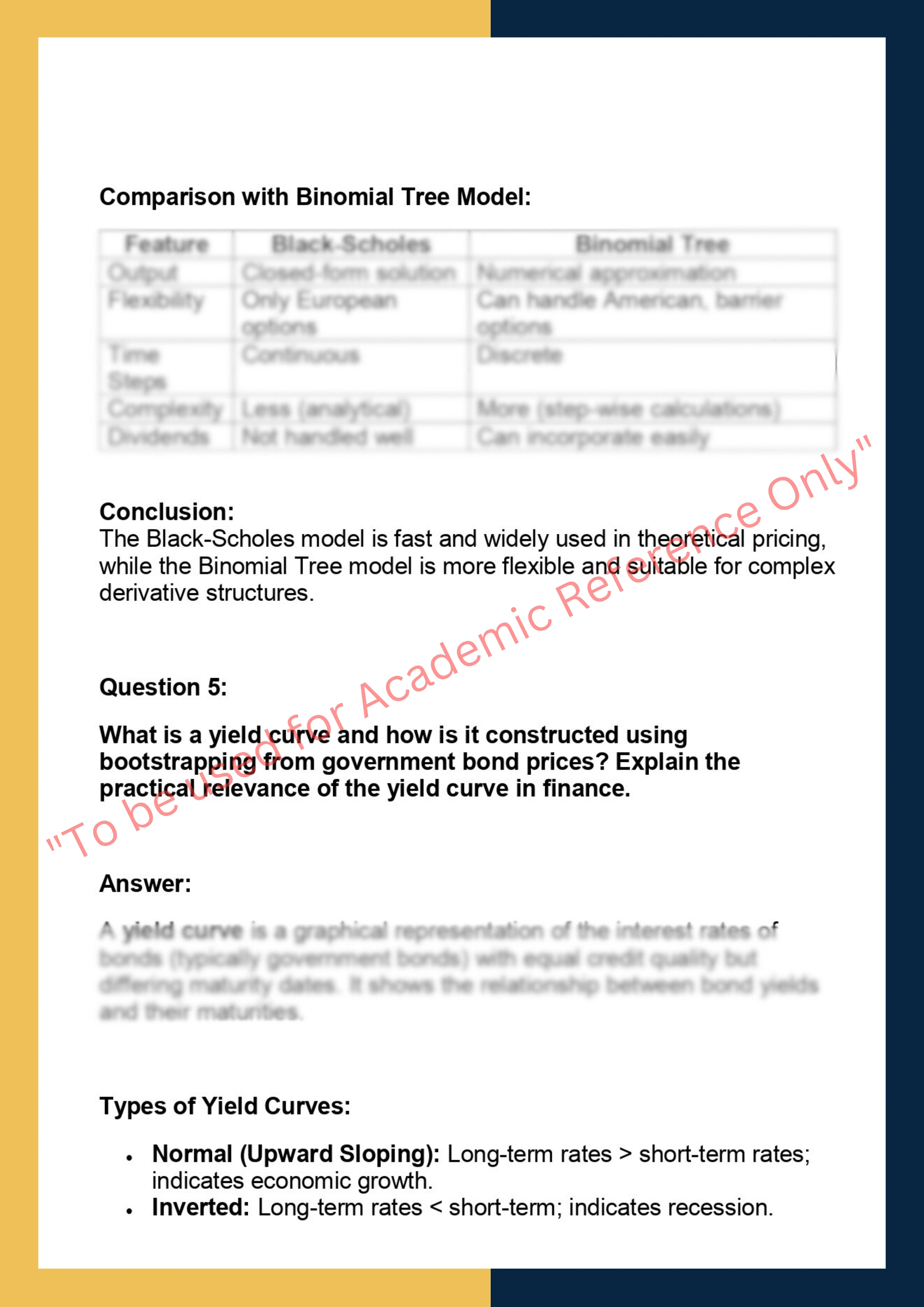 FINP611 – Financial Modelling Using Python 5
