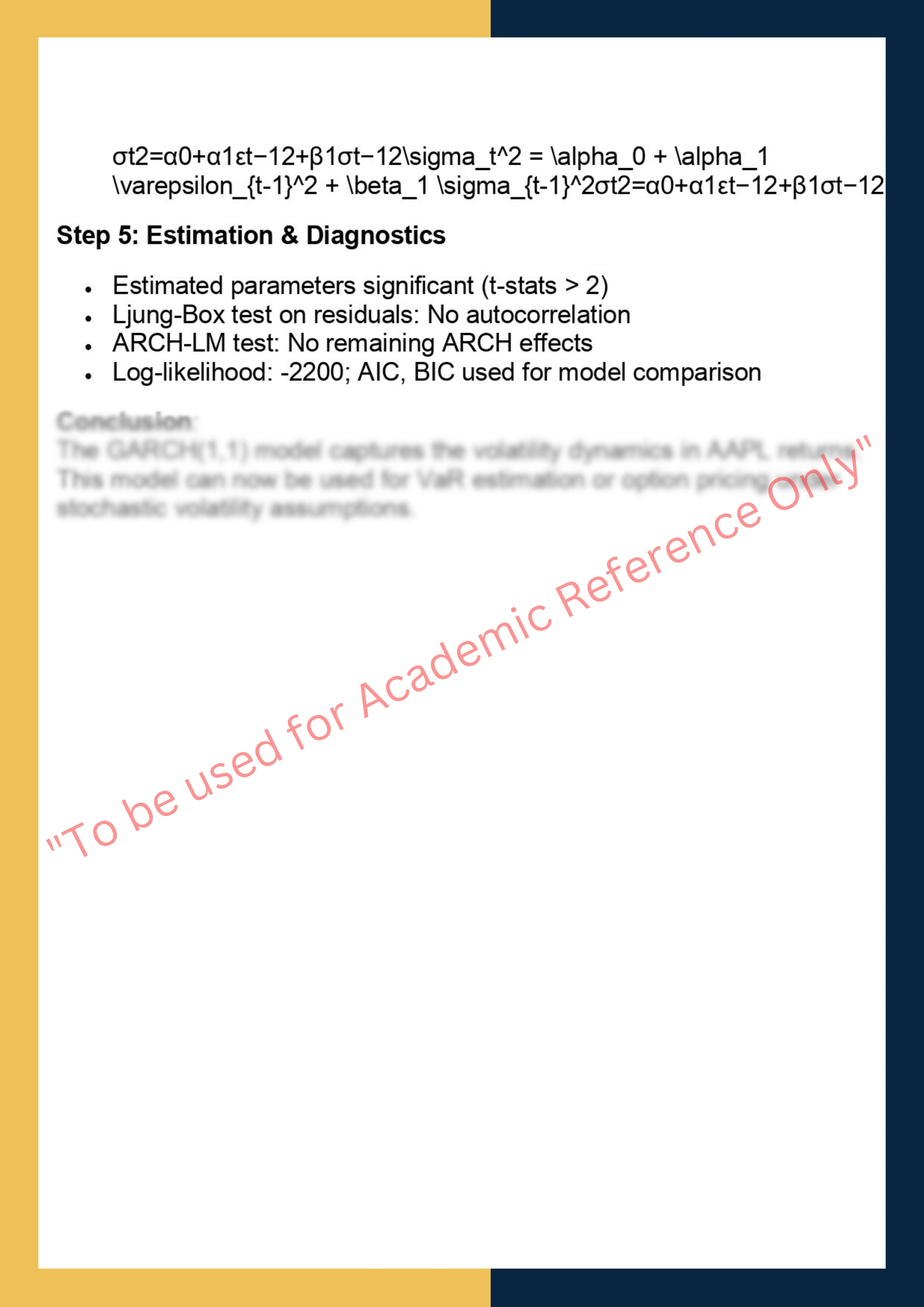 FINC6037 –  Financial Econometrics 5