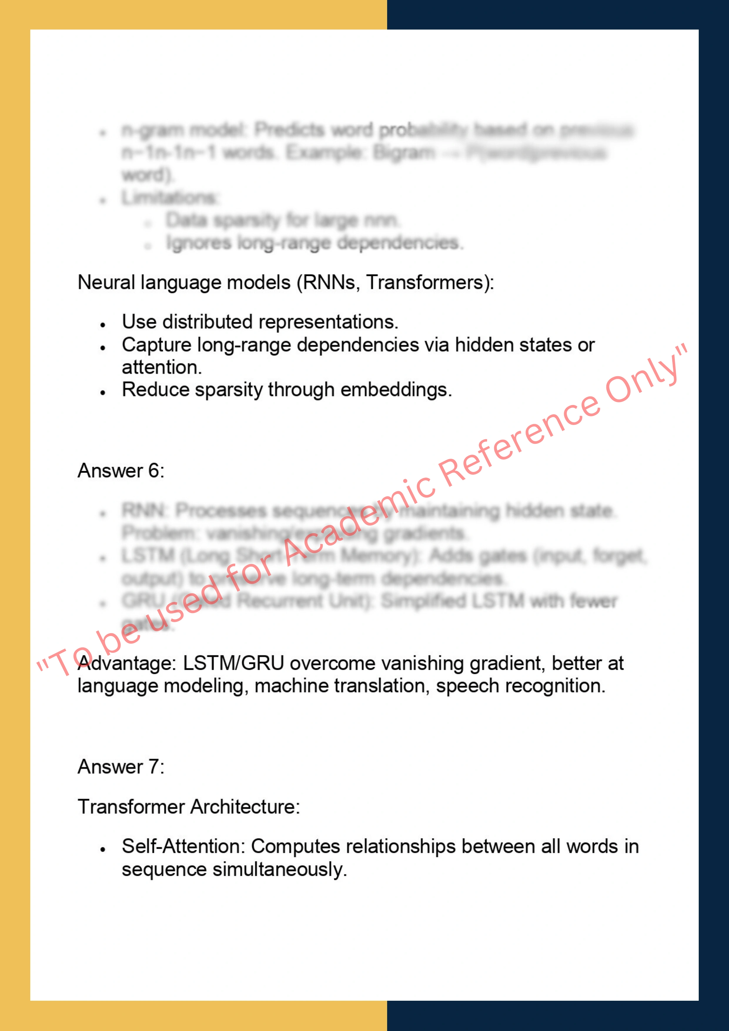 DS6010 – Natural Language Processing (NLP) & Text Analytics 5