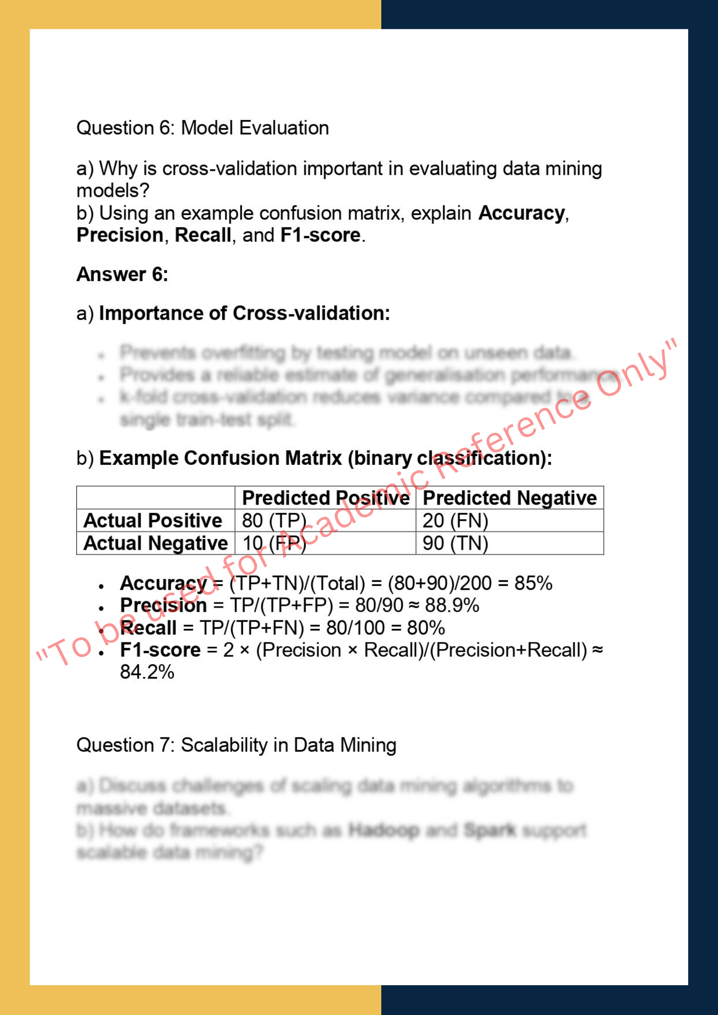 CS909 –  Data Mining 5